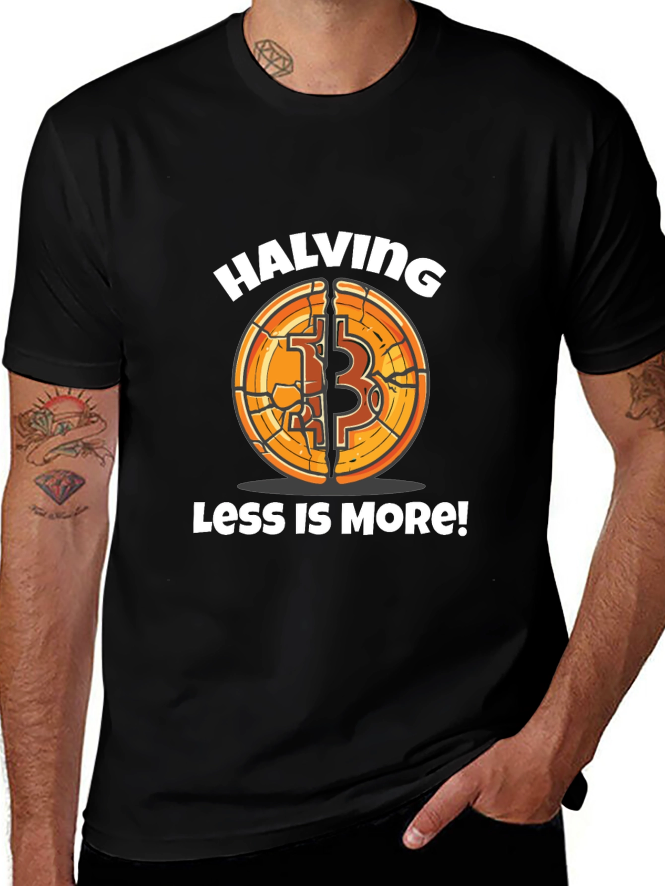 Bitcoin Halving Less is More! T-Shirt