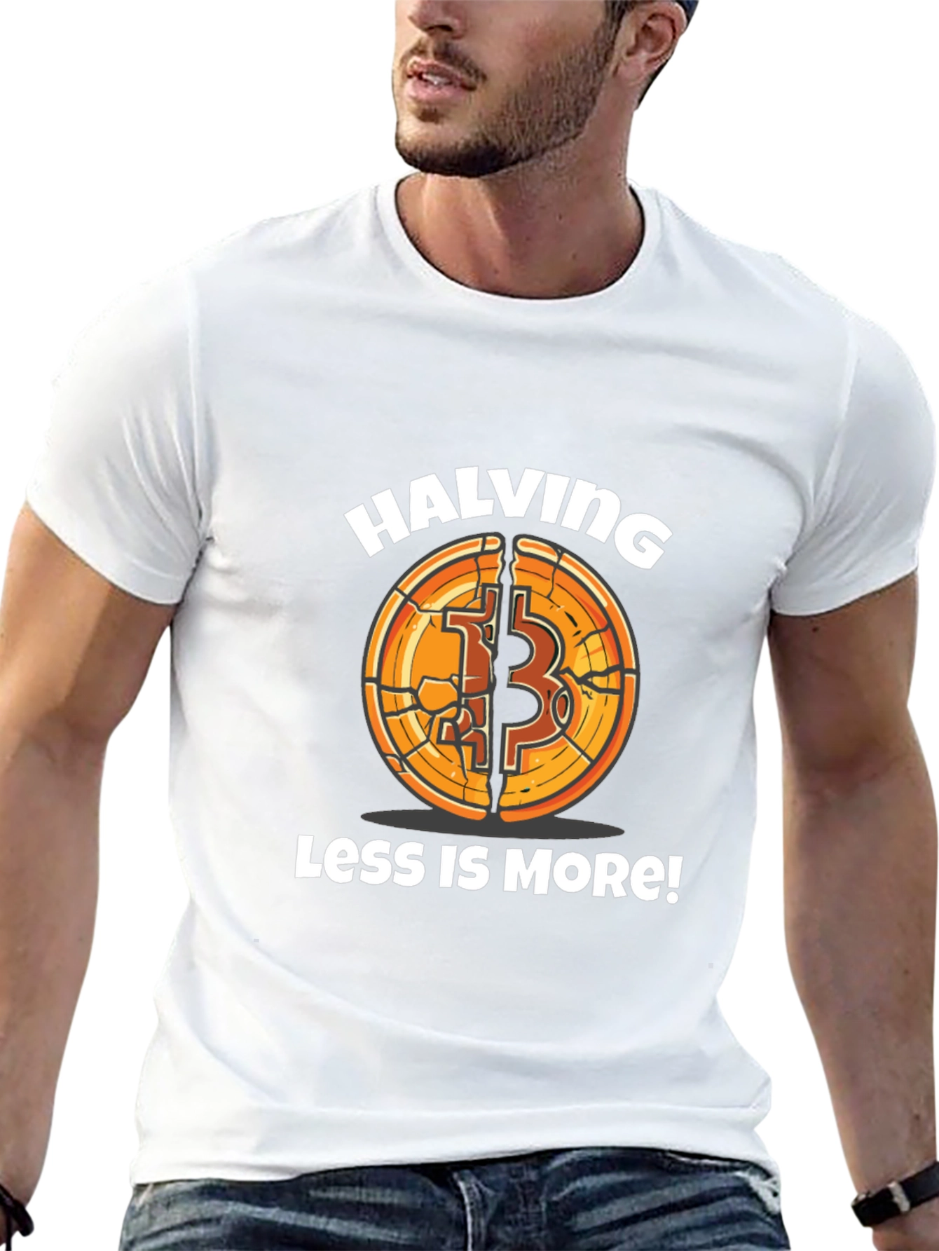 Bitcoin Halving Less is More! T-Shirt