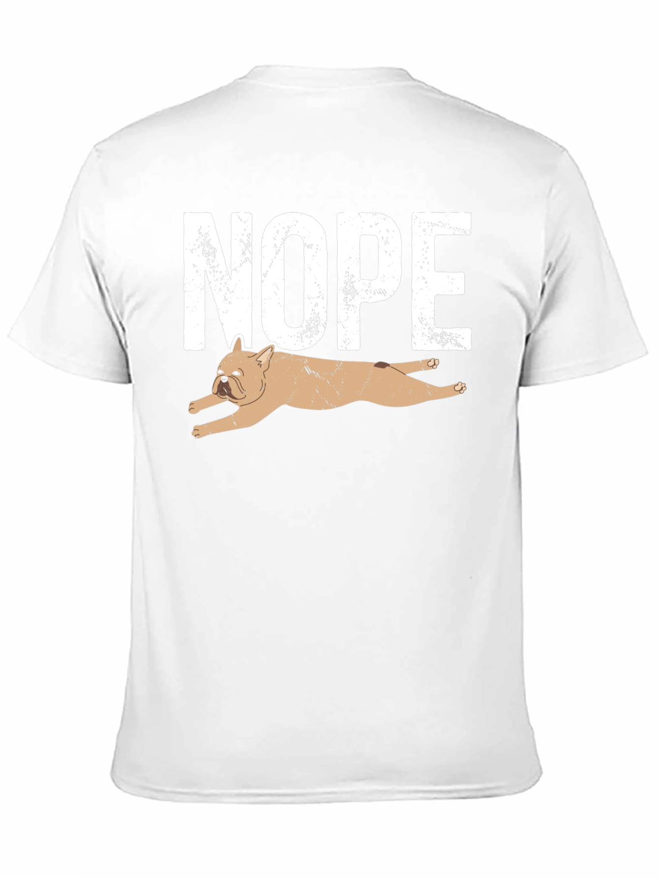 Nope Dog Graphic T-Shirt