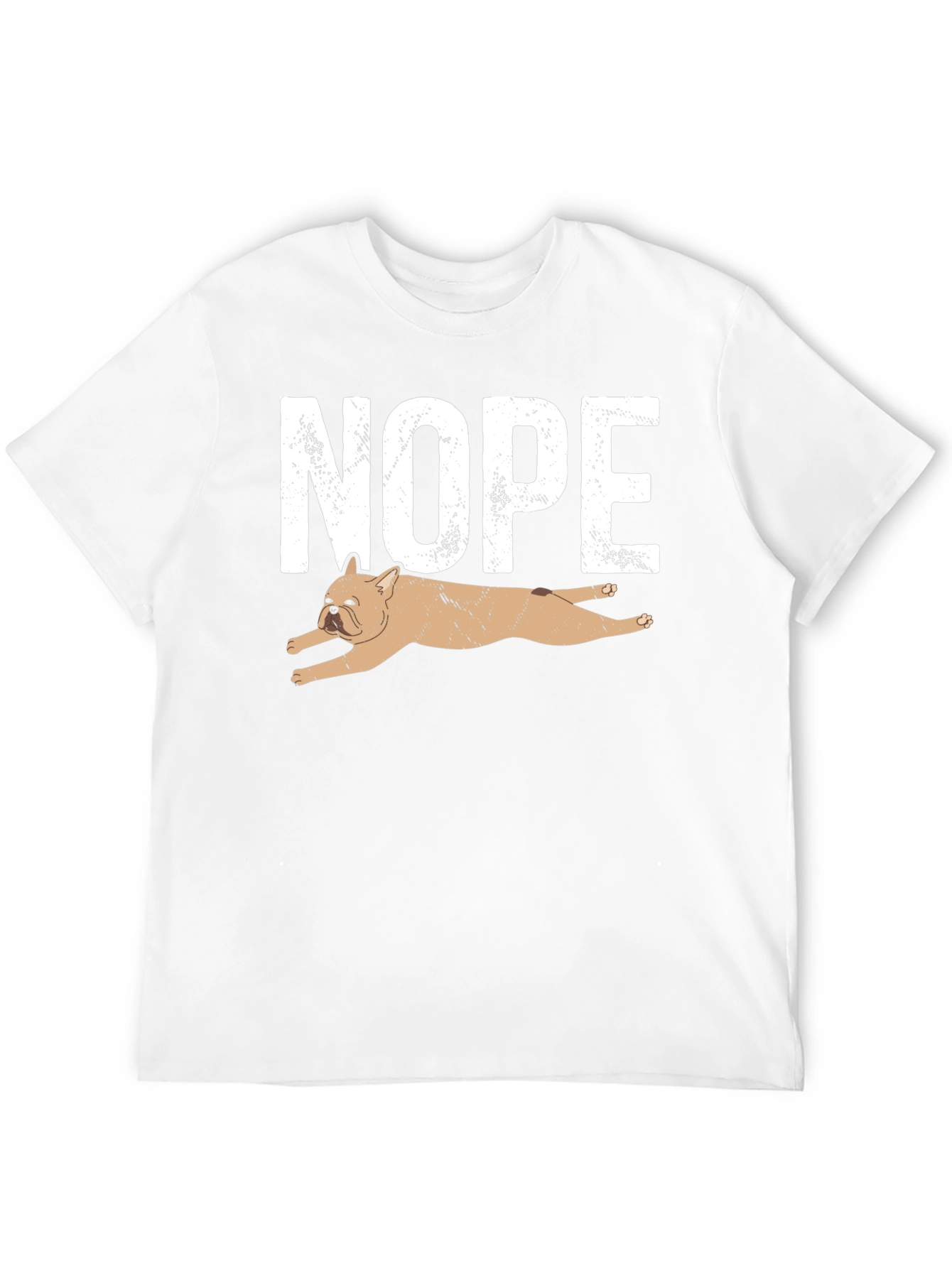 Nope Dog Graphic T-Shirt