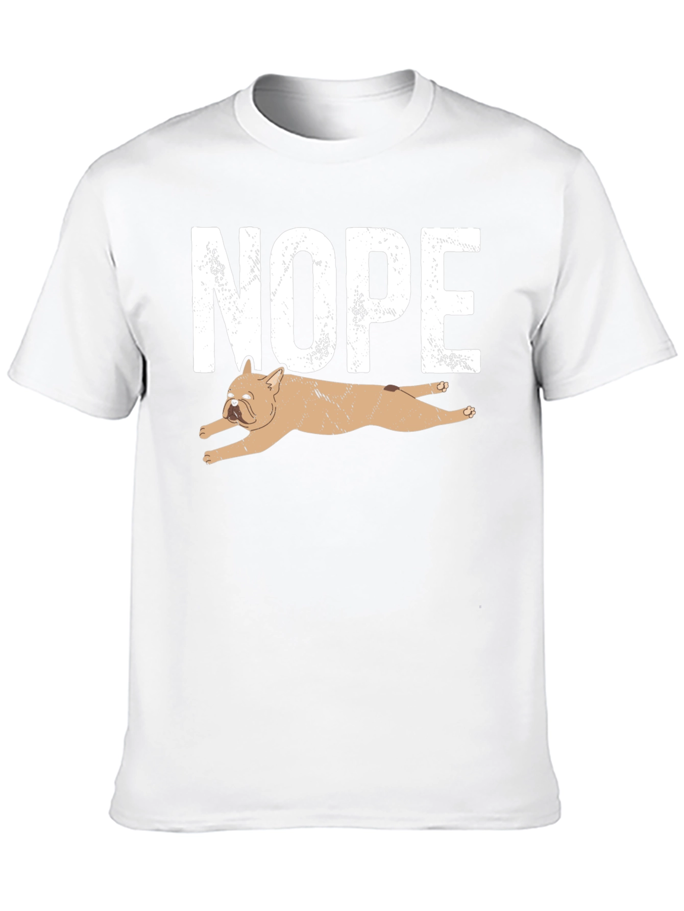 Nope Dog Graphic T-Shirt