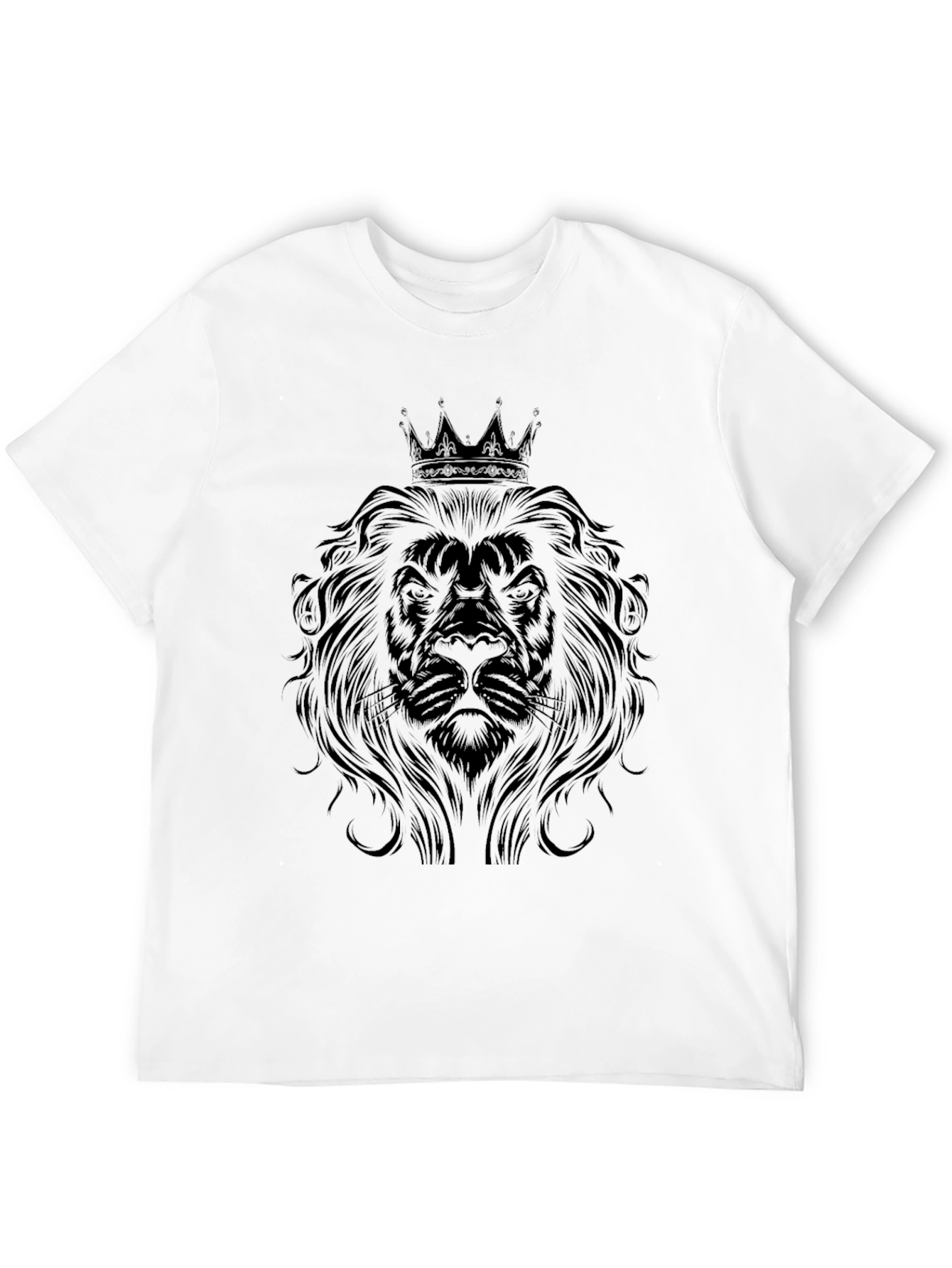 Lion King Mens Black Graphic Tee