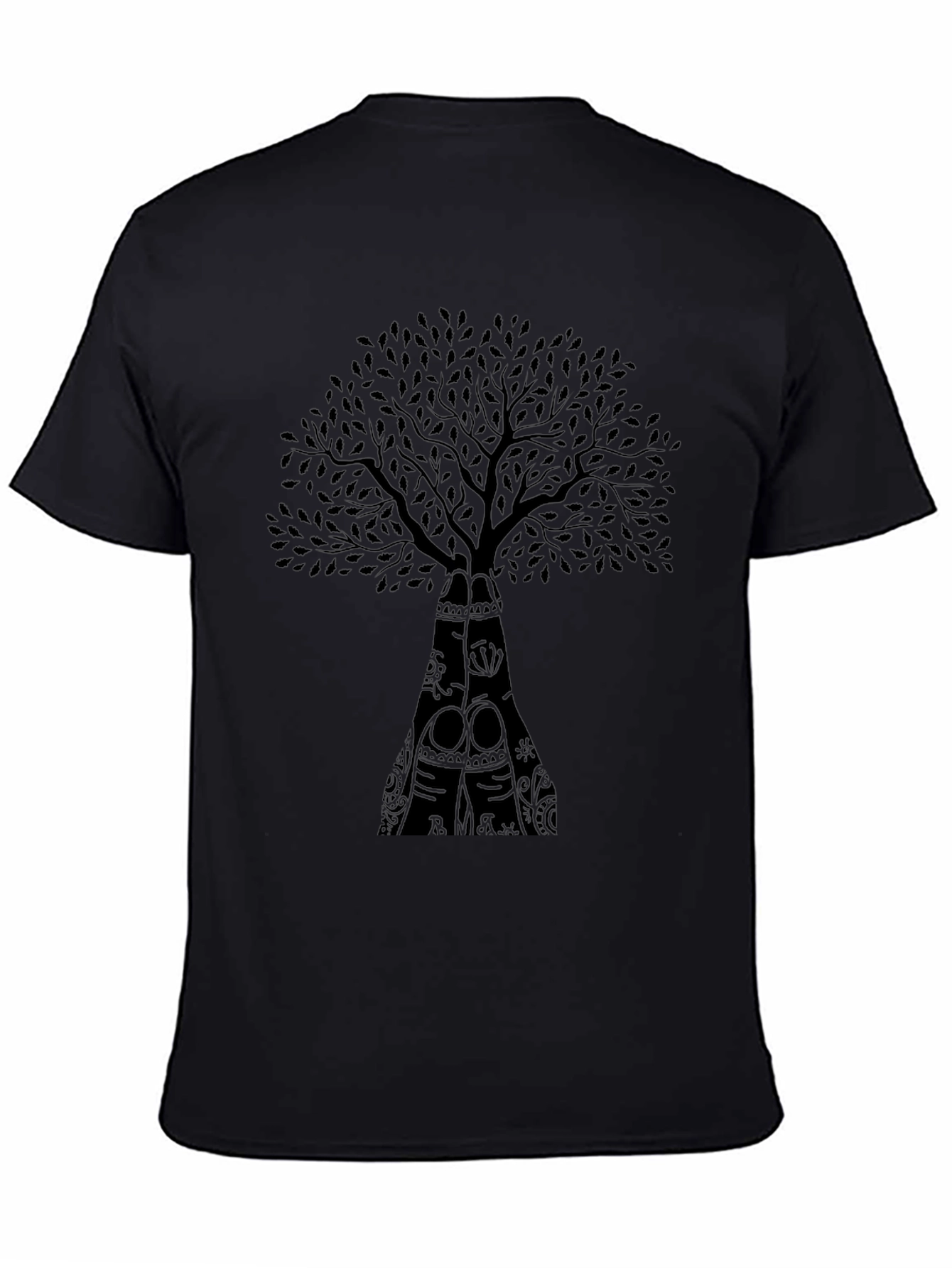 Tree of Life Graphic Black T-Shirt