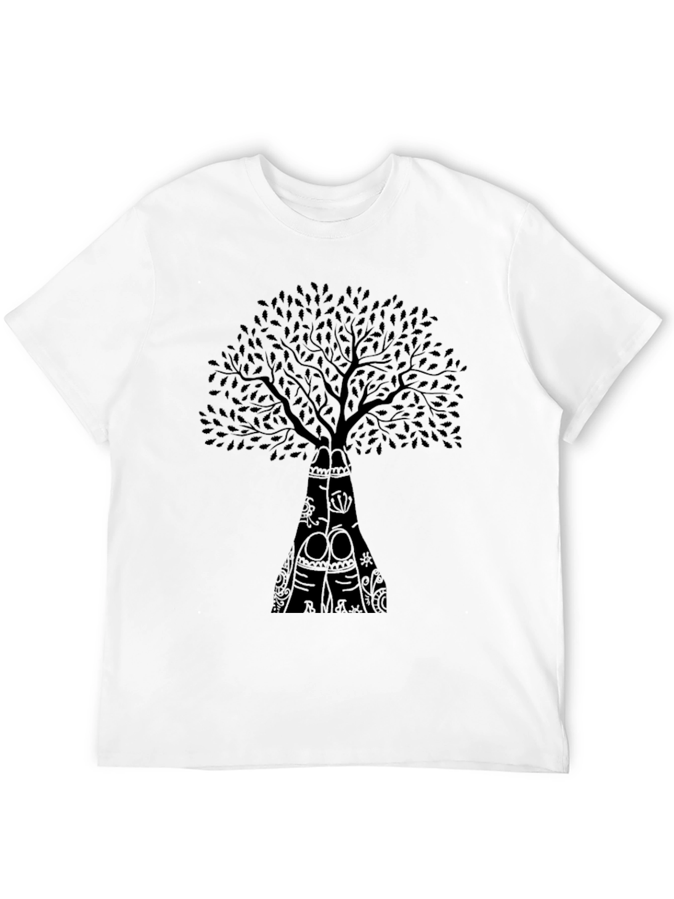 Tree of Life Graphic Black T-Shirt