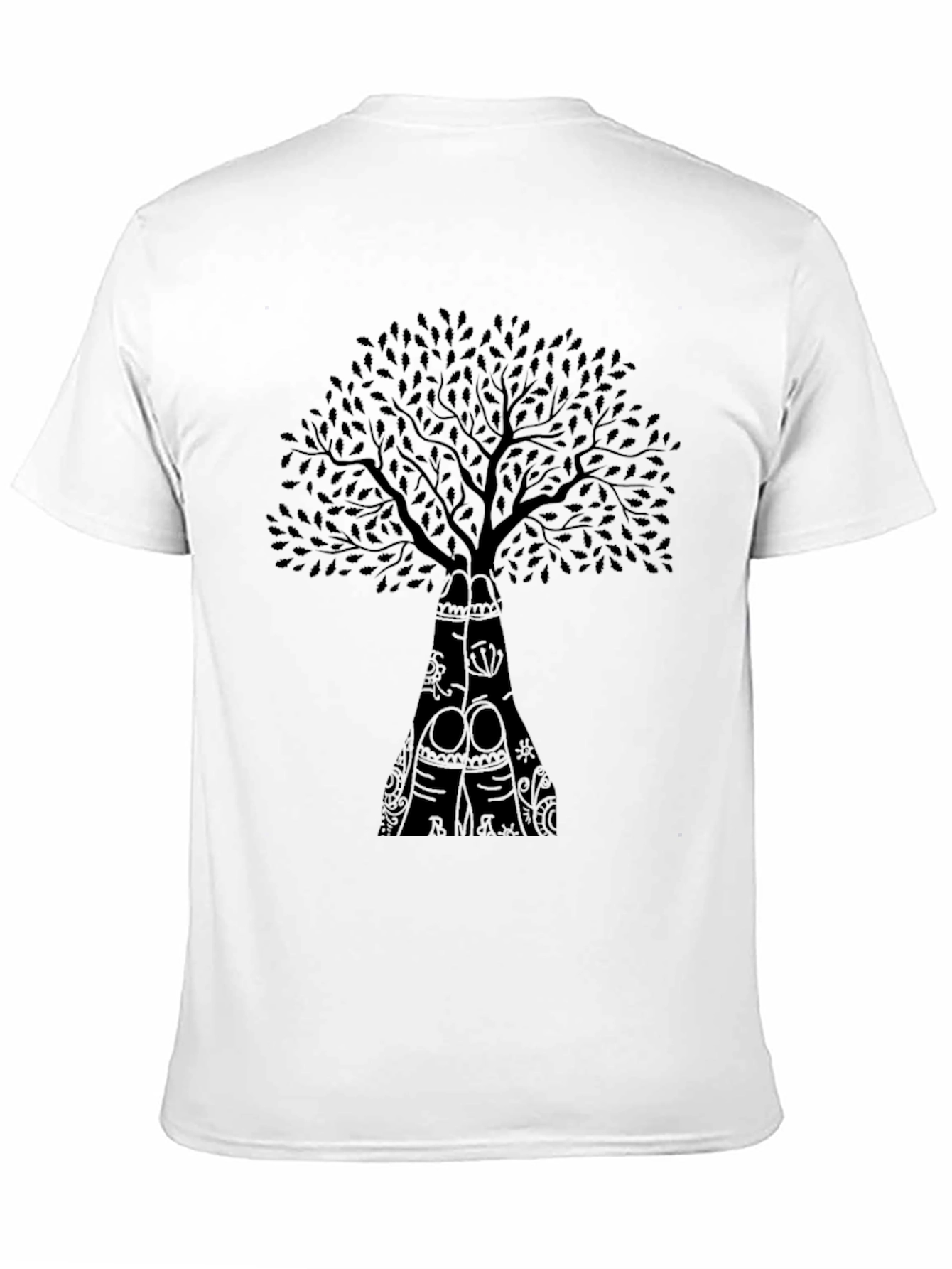 Tree of Life Graphic Black T-Shirt