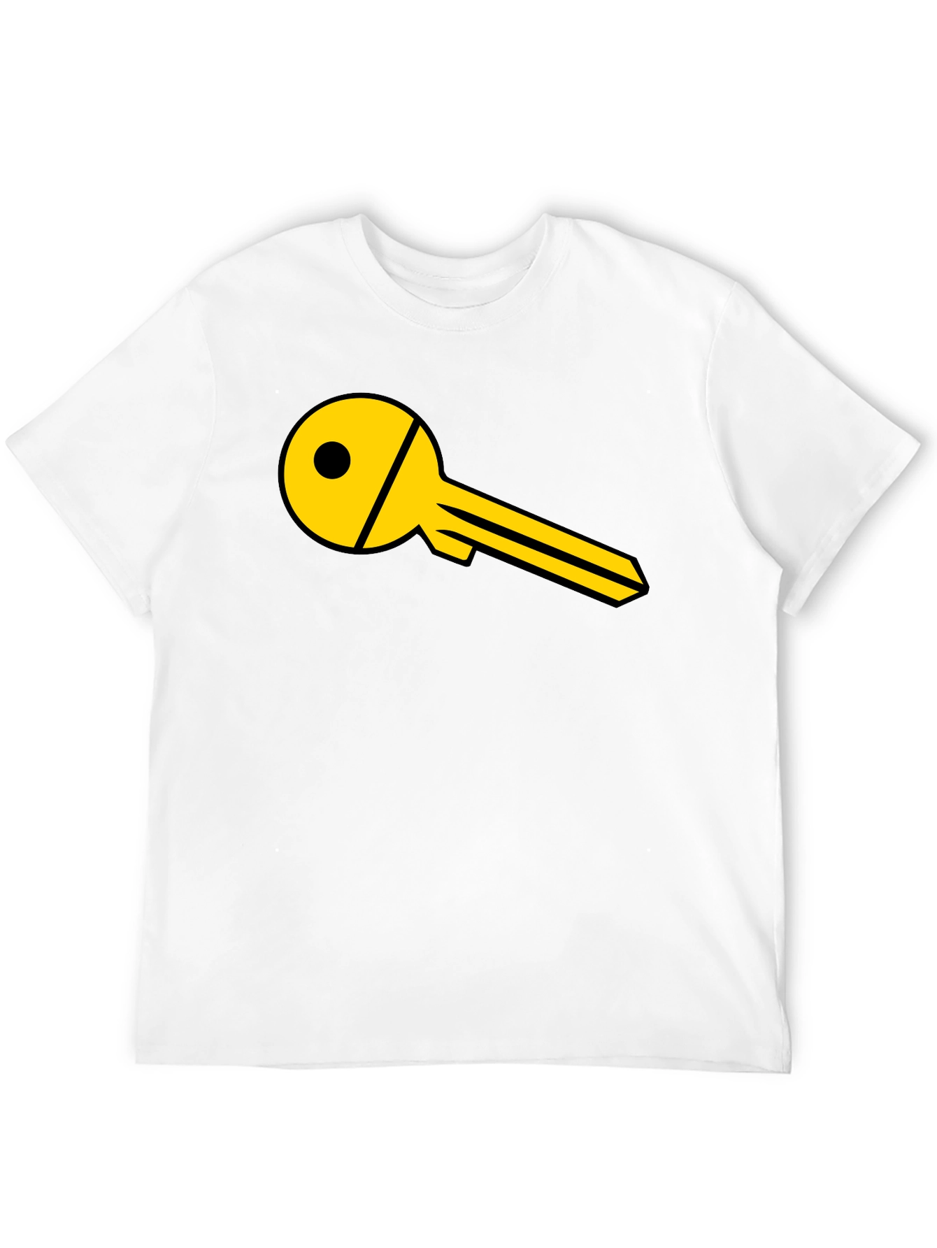 Key Graphic Black T-Shirt