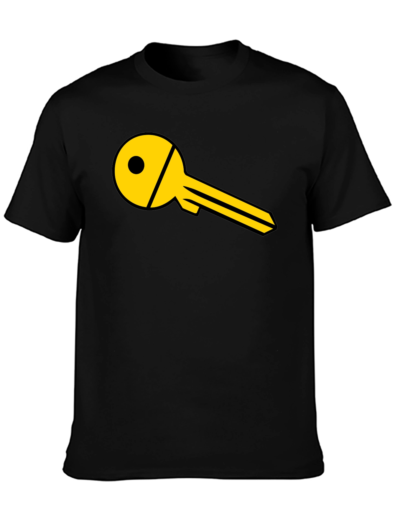 Key Graphic Black T-Shirt