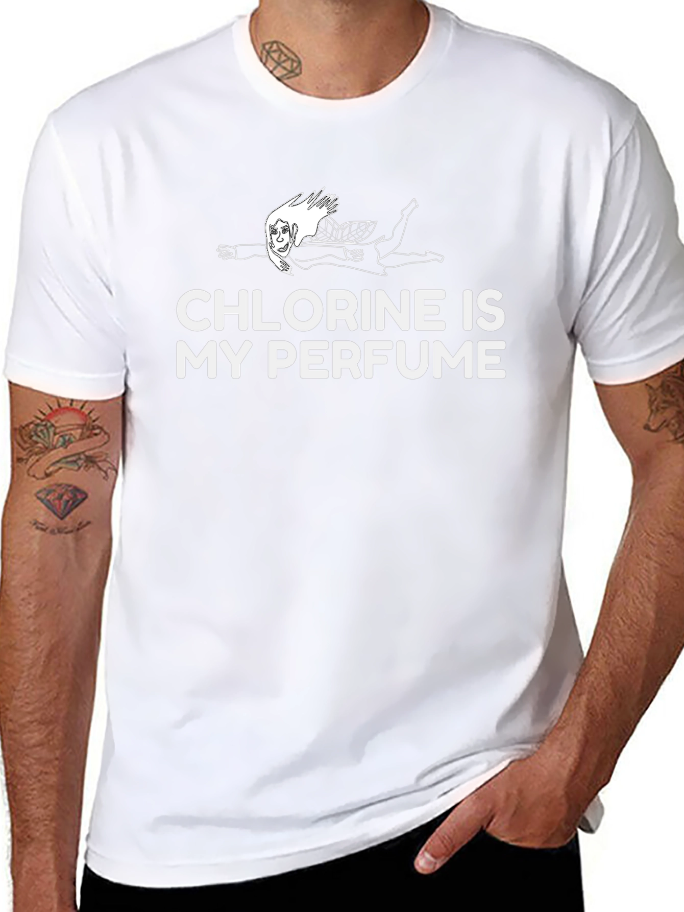 Chlorine is My Perfume Graphic T-Shirt