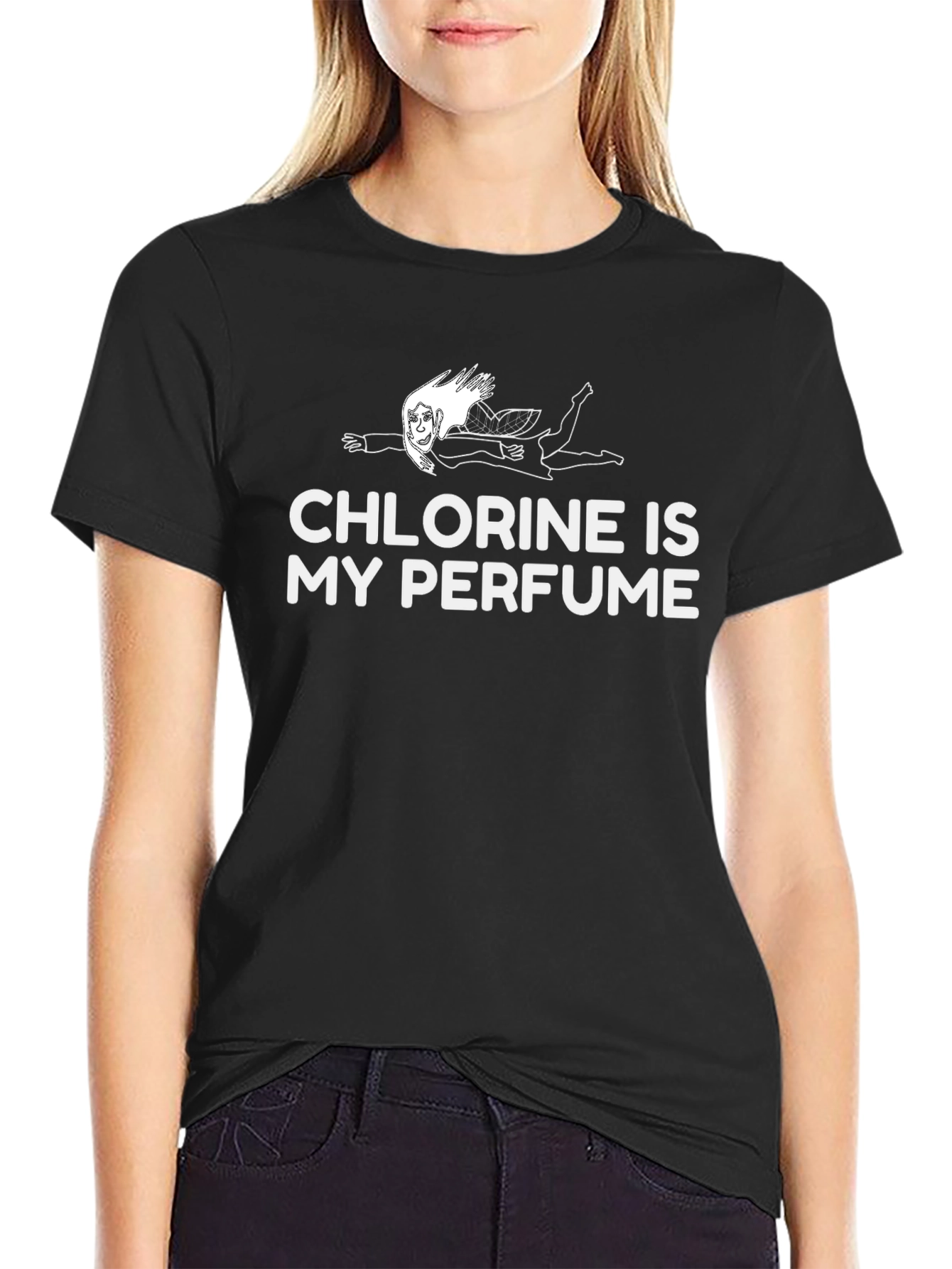 Chlorine is My Perfume Graphic T-Shirt