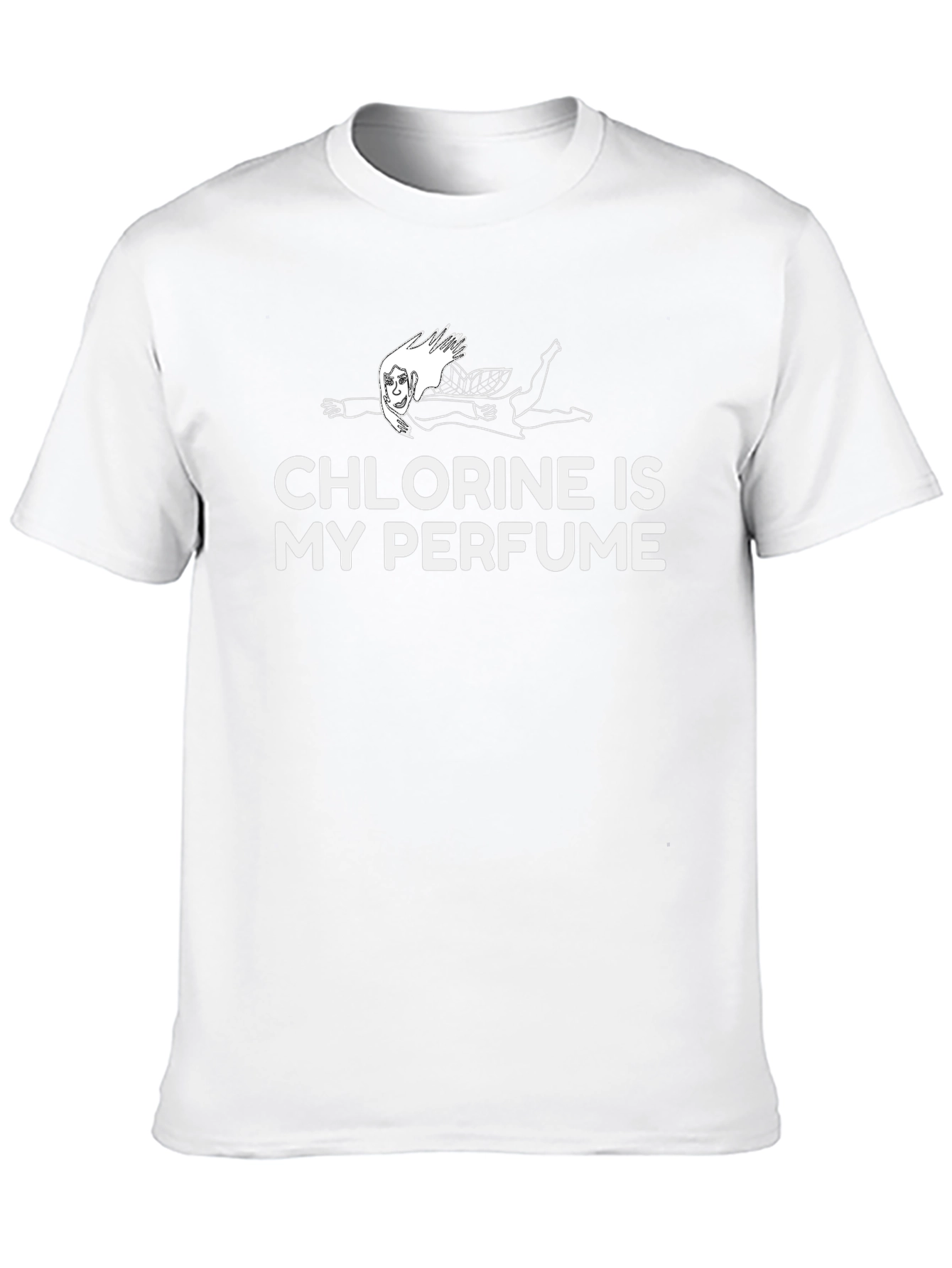 Chlorine is My Perfume Graphic T-Shirt
