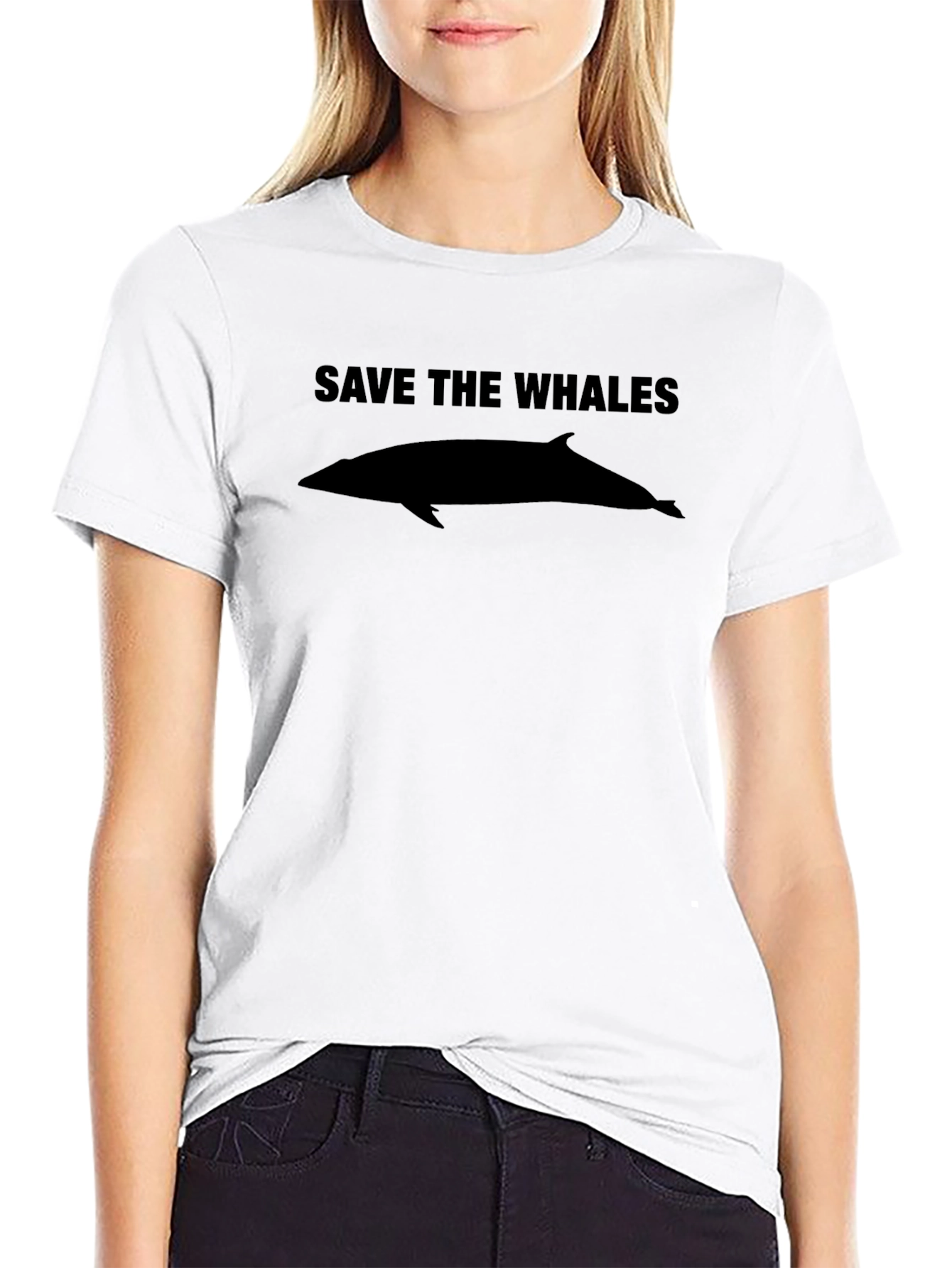 Save the Whales Graphic T-Shirt