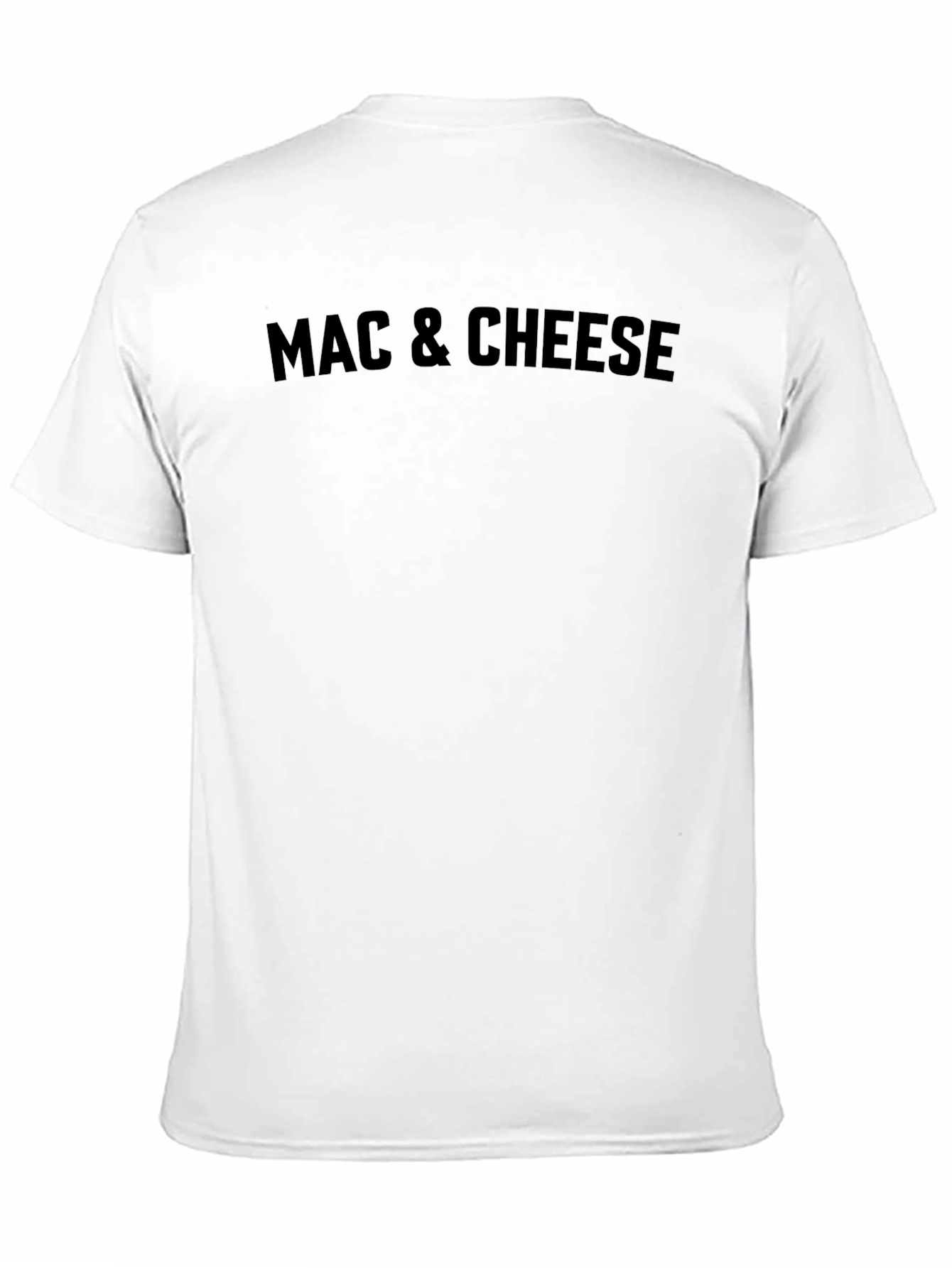 Mac & Cheese Funny Black T-Shirt
