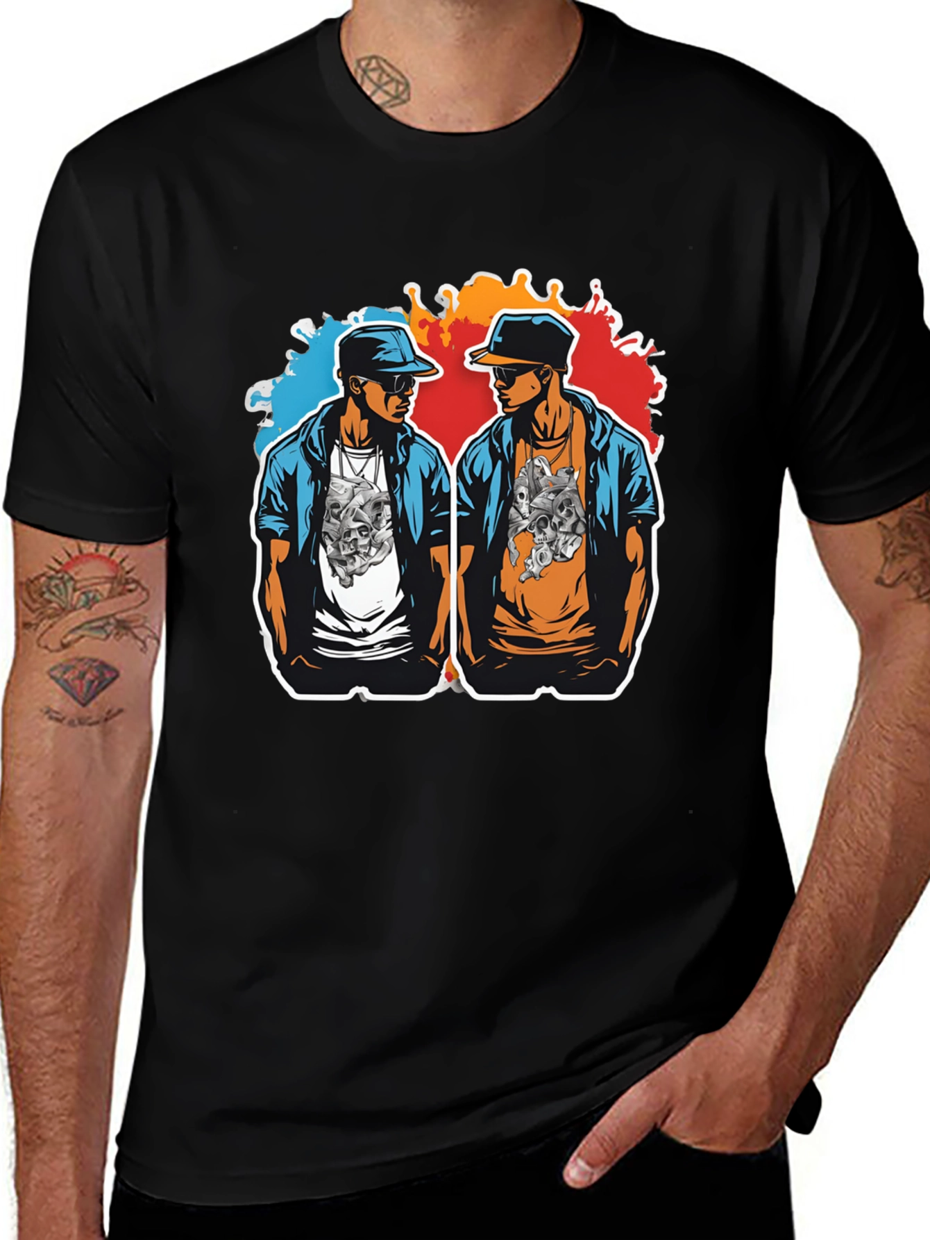 Cool Graphic T-Shirt for Men - Street Style