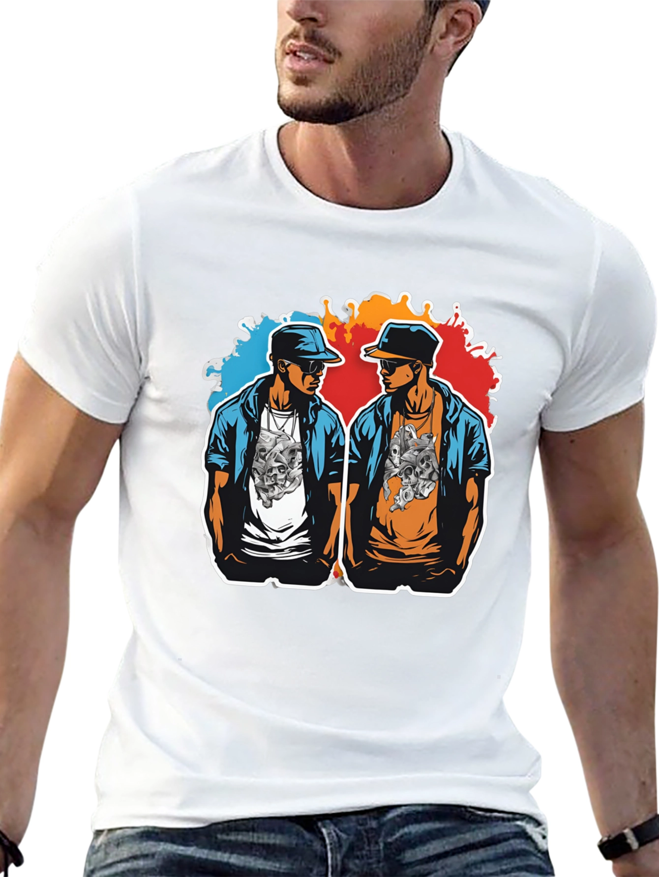 Cool Graphic T-Shirt for Men - Street Style