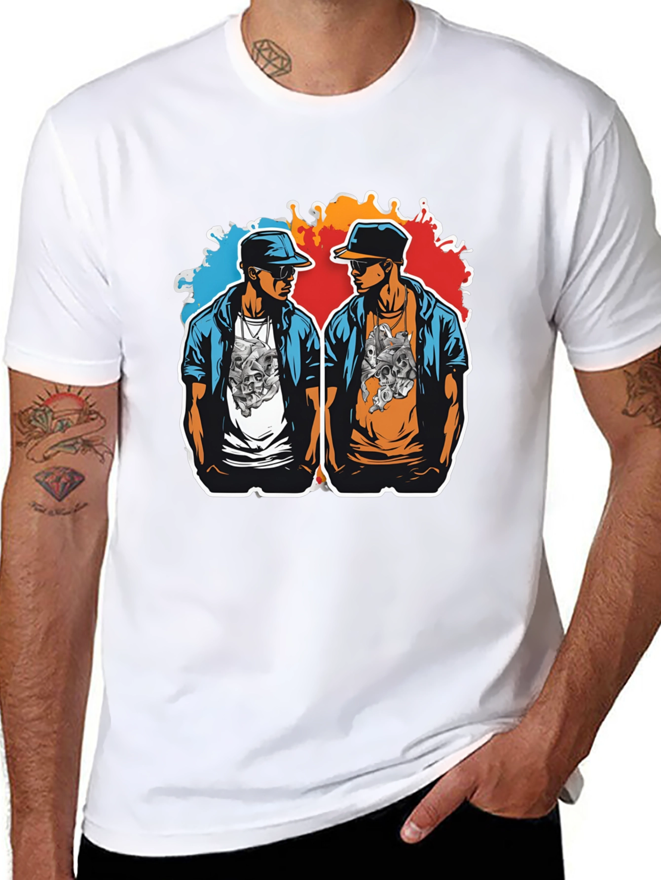 Cool Graphic T-Shirt for Men - Street Style