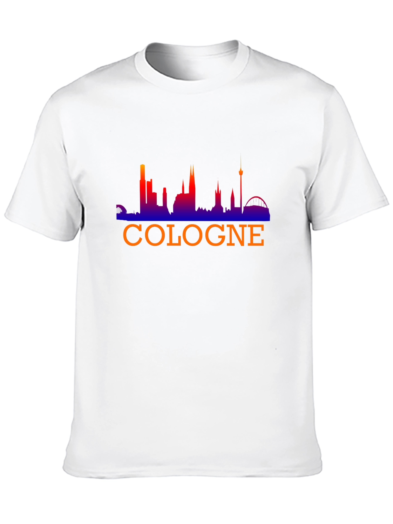 Cologne Skyline Black T-Shirt