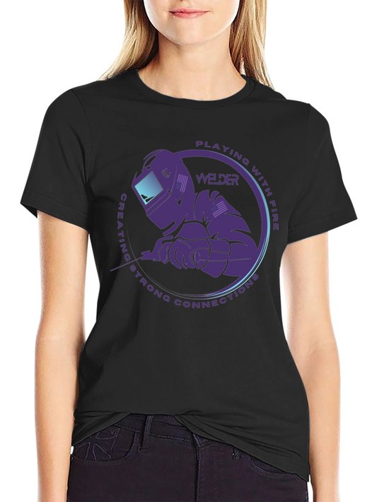 Welder T-Shirt - Playing With Fire