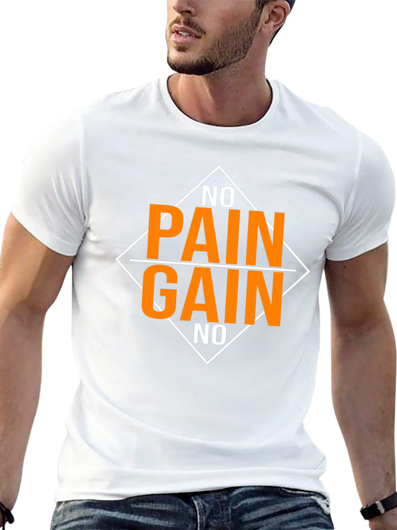 No Pain No Gain Black T-Shirt