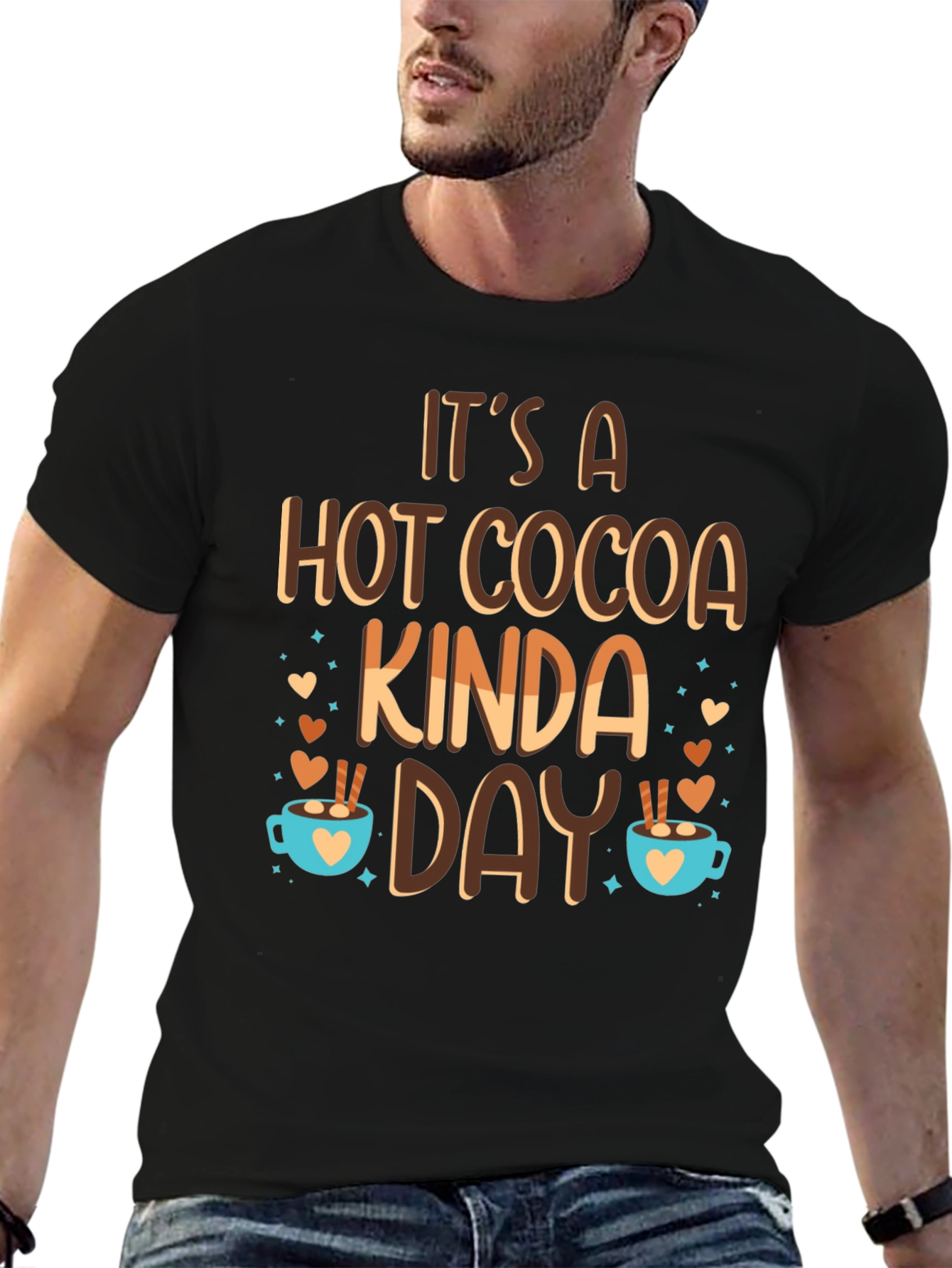 Hot Cocoa Kinda Day Graphic T-Shirt