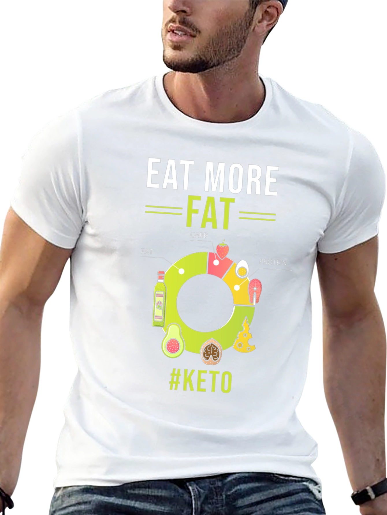 Eat More Fat Keto Diet T-Shirt