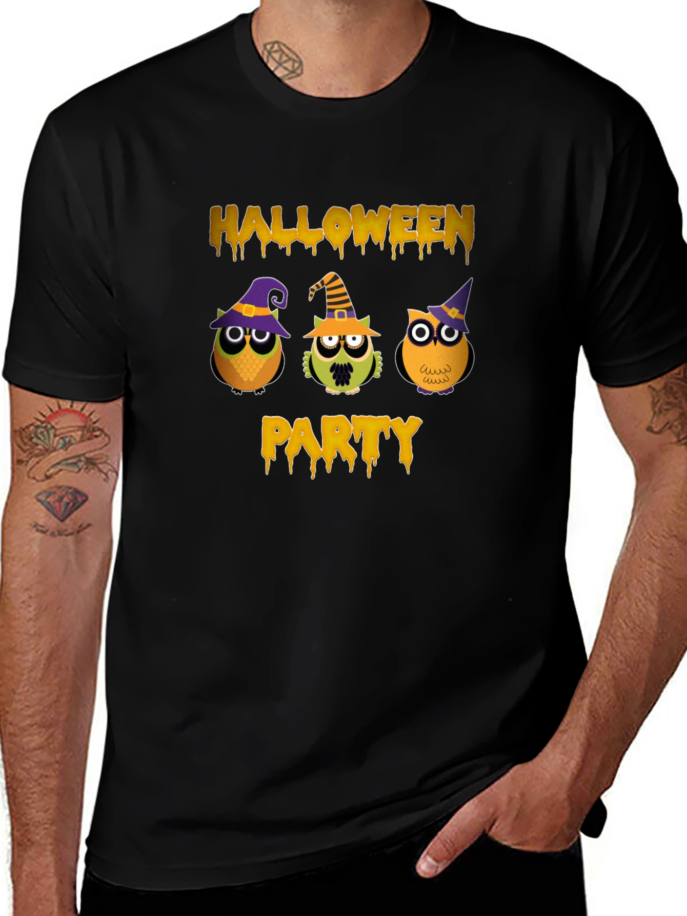 Halloween Owls Party T-Shirt