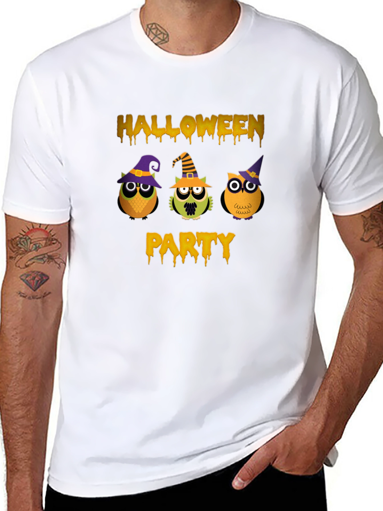 Halloween Owls Party T-Shirt