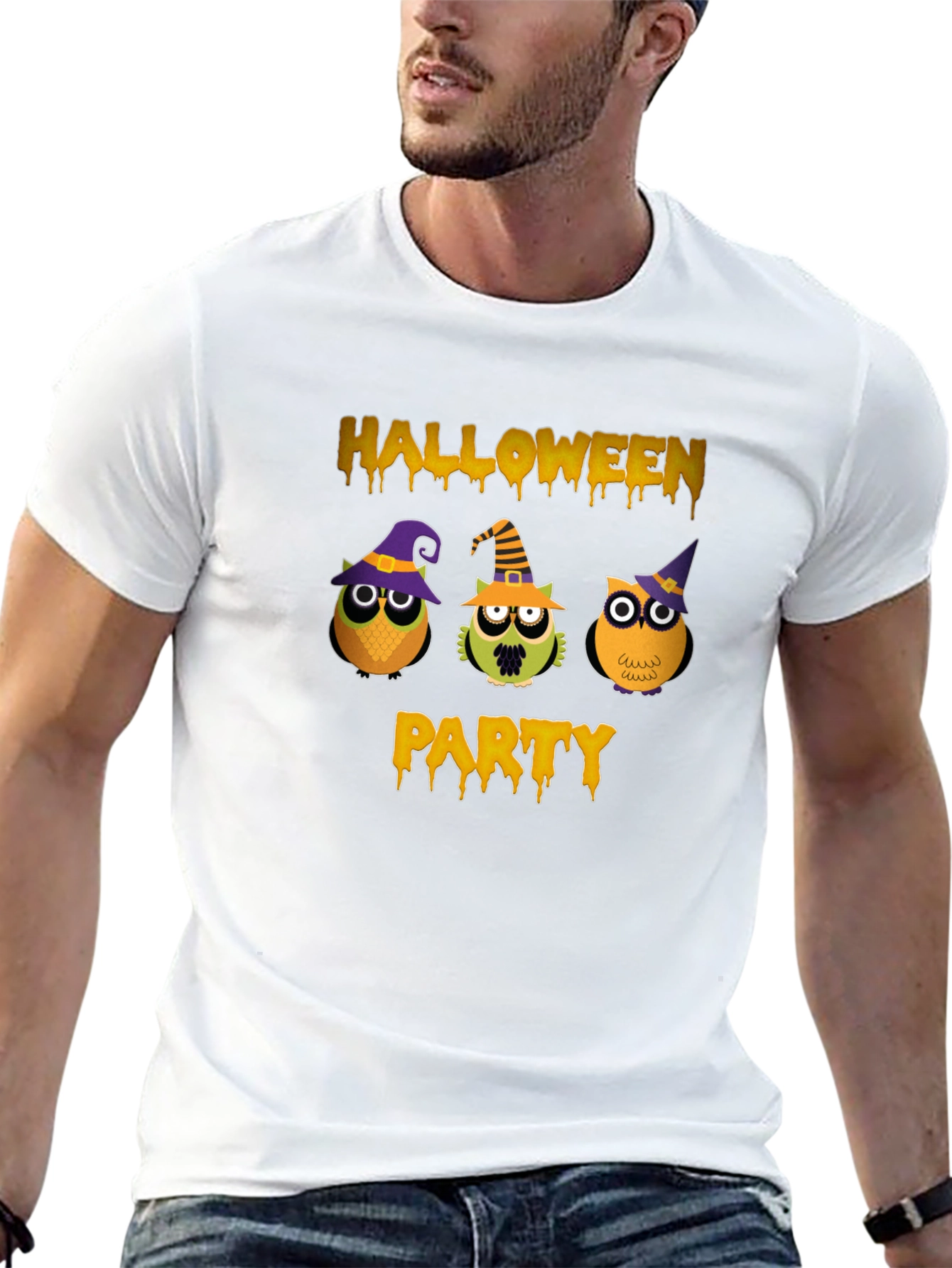 Halloween Owls Party T-Shirt