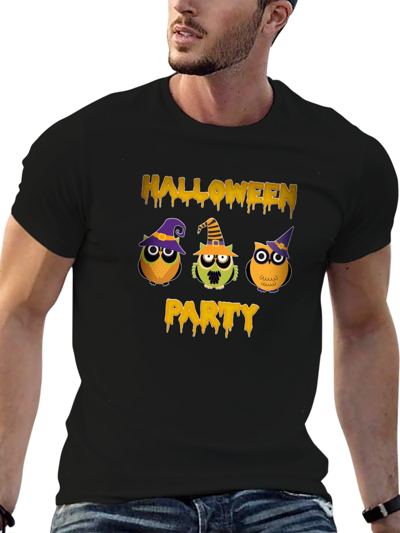 Halloween Owls Party T-Shirt