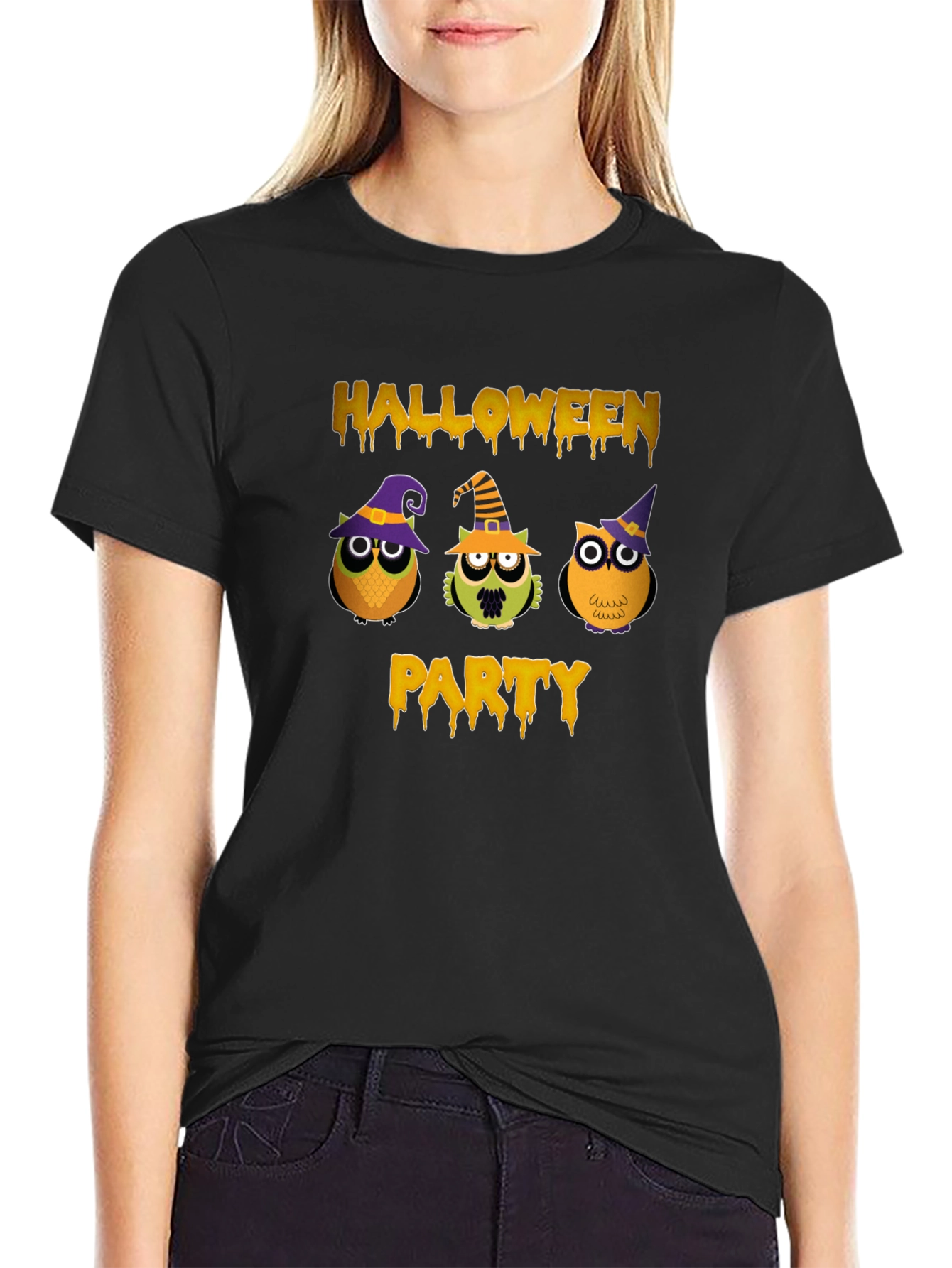 Halloween Owls Party T-Shirt