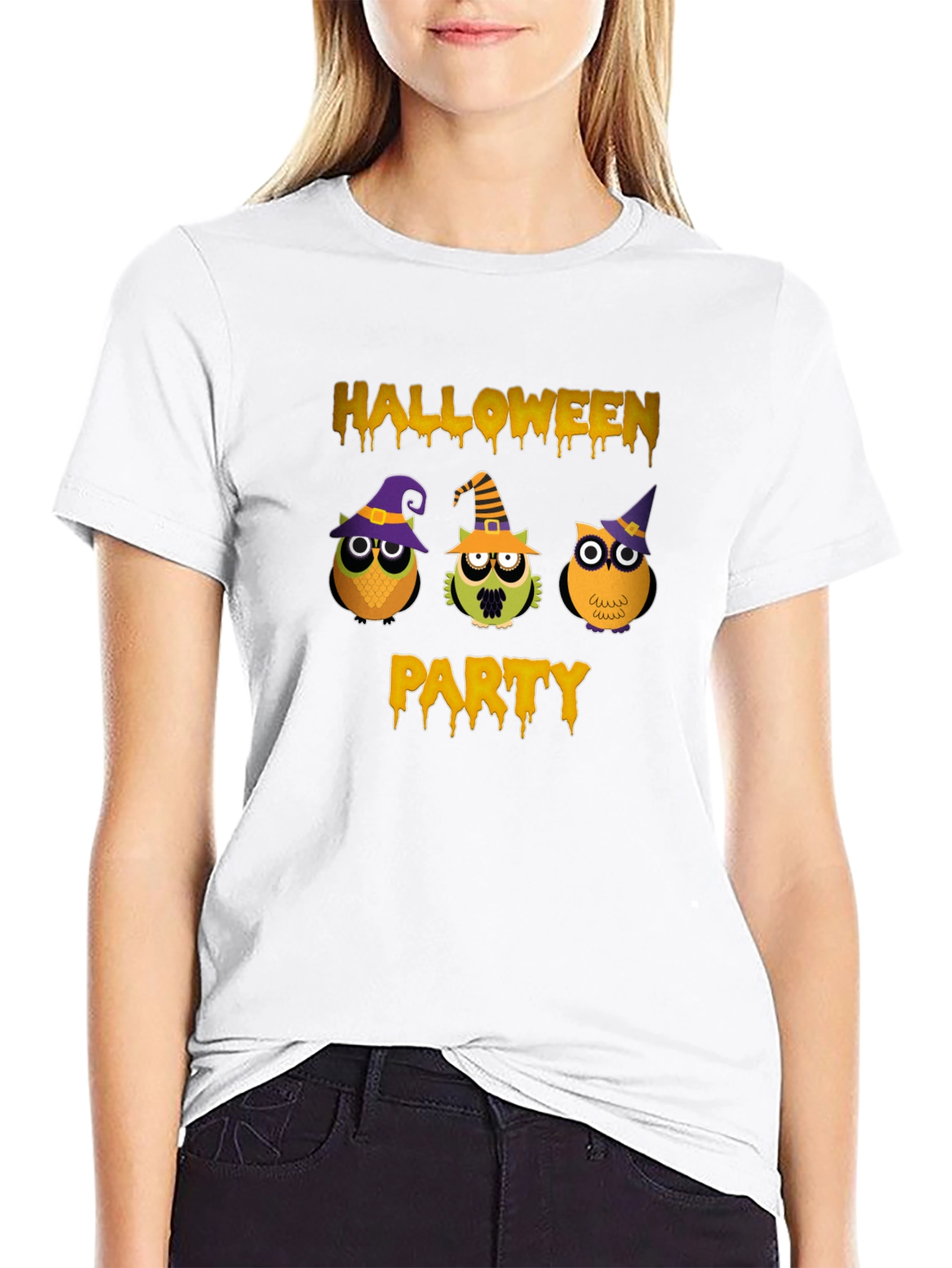 Halloween Owls Party T-Shirt