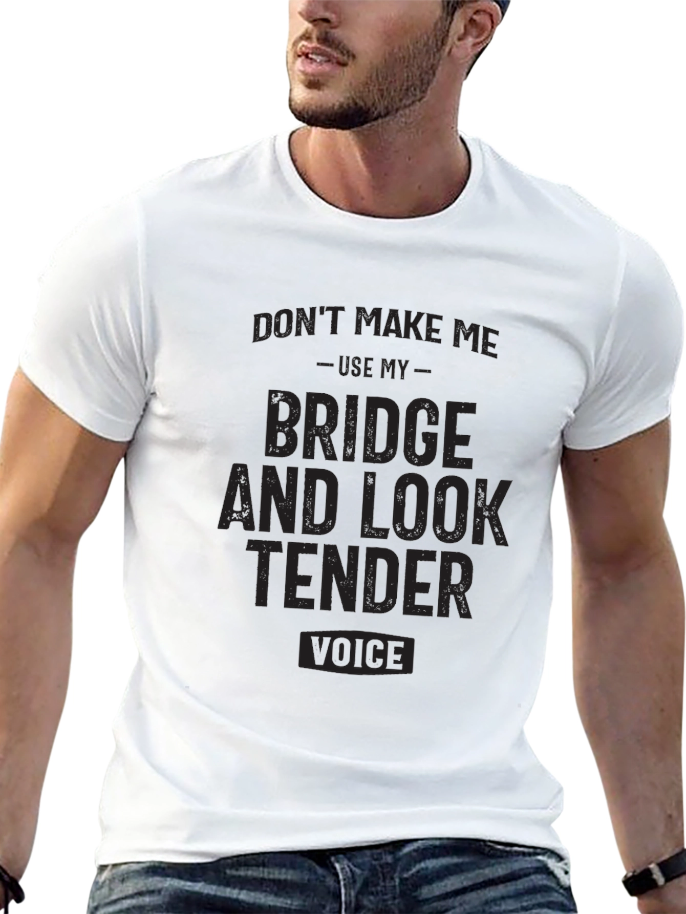 Bridge and Look Tender Voice Black T-Shirt