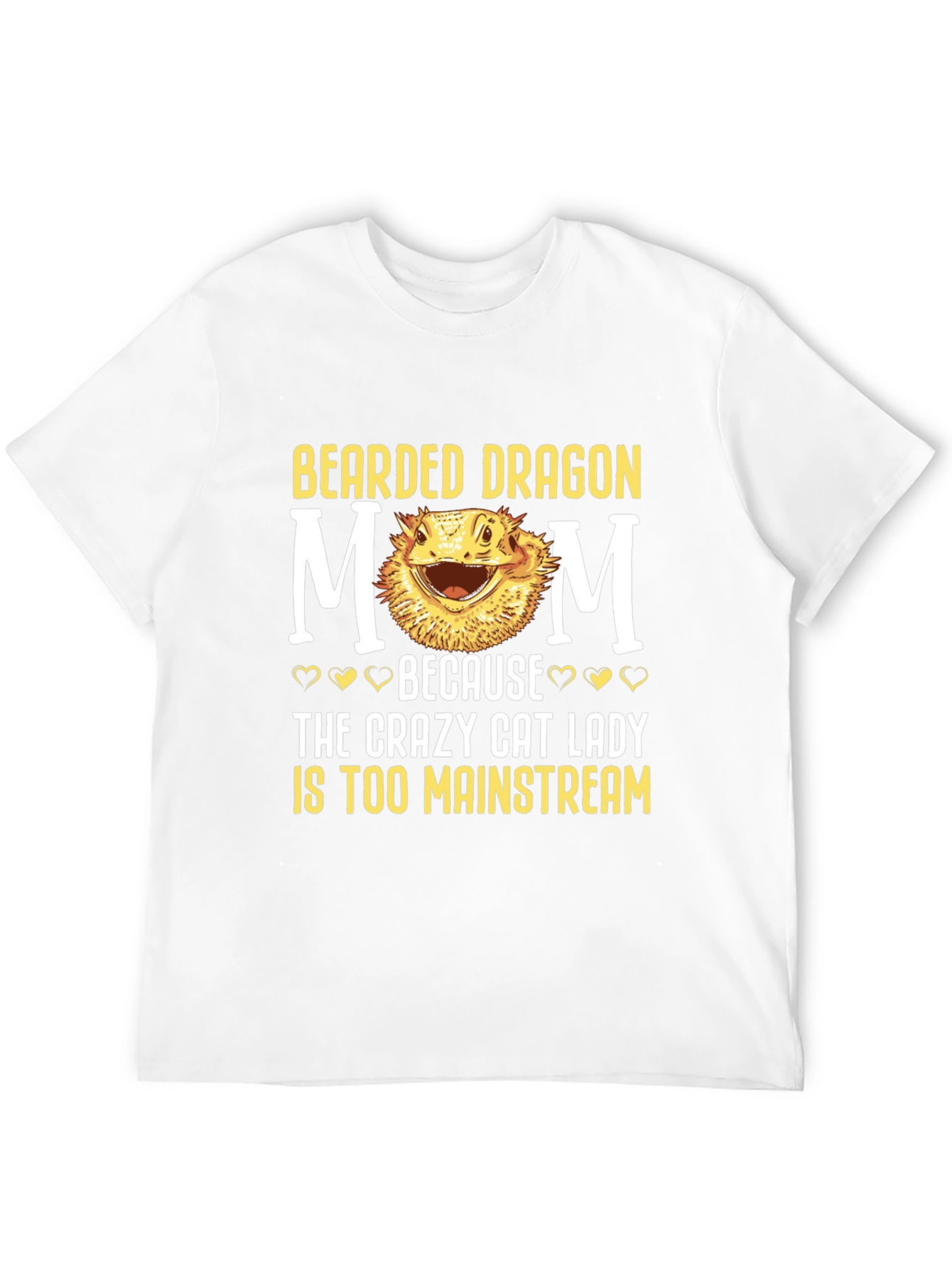 Bearded Dragon Mom T-Shirt - Crazy Cat Lady Alternative