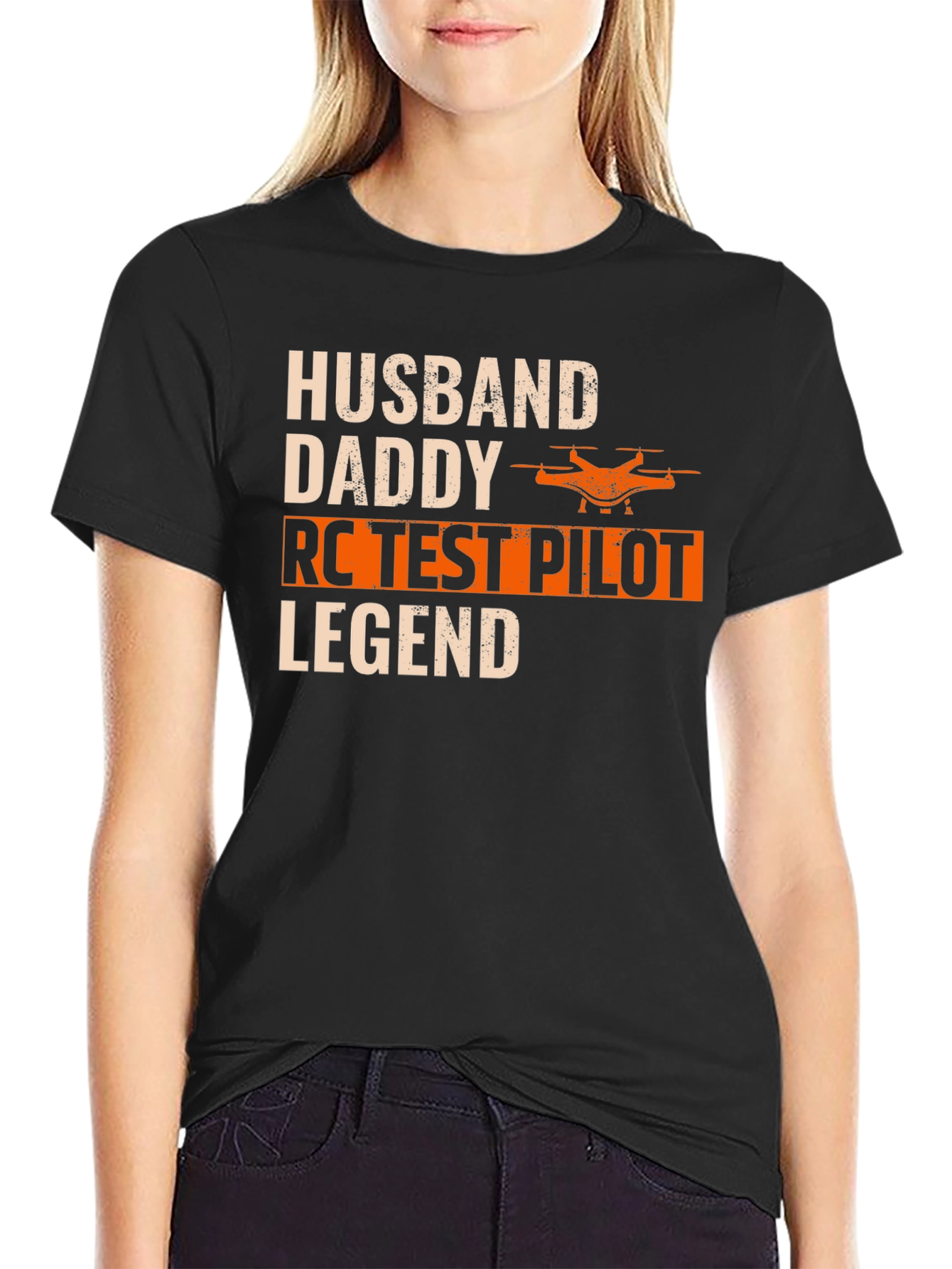 Husband Daddy RC Test Pilot Legend T-Shirt