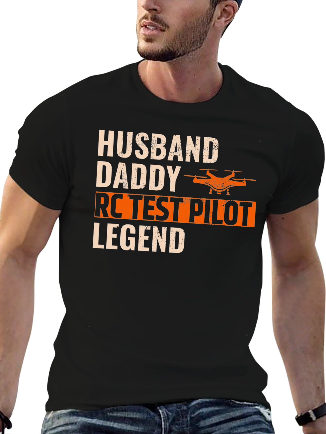 Husband Daddy RC Test Pilot Legend T-Shirt