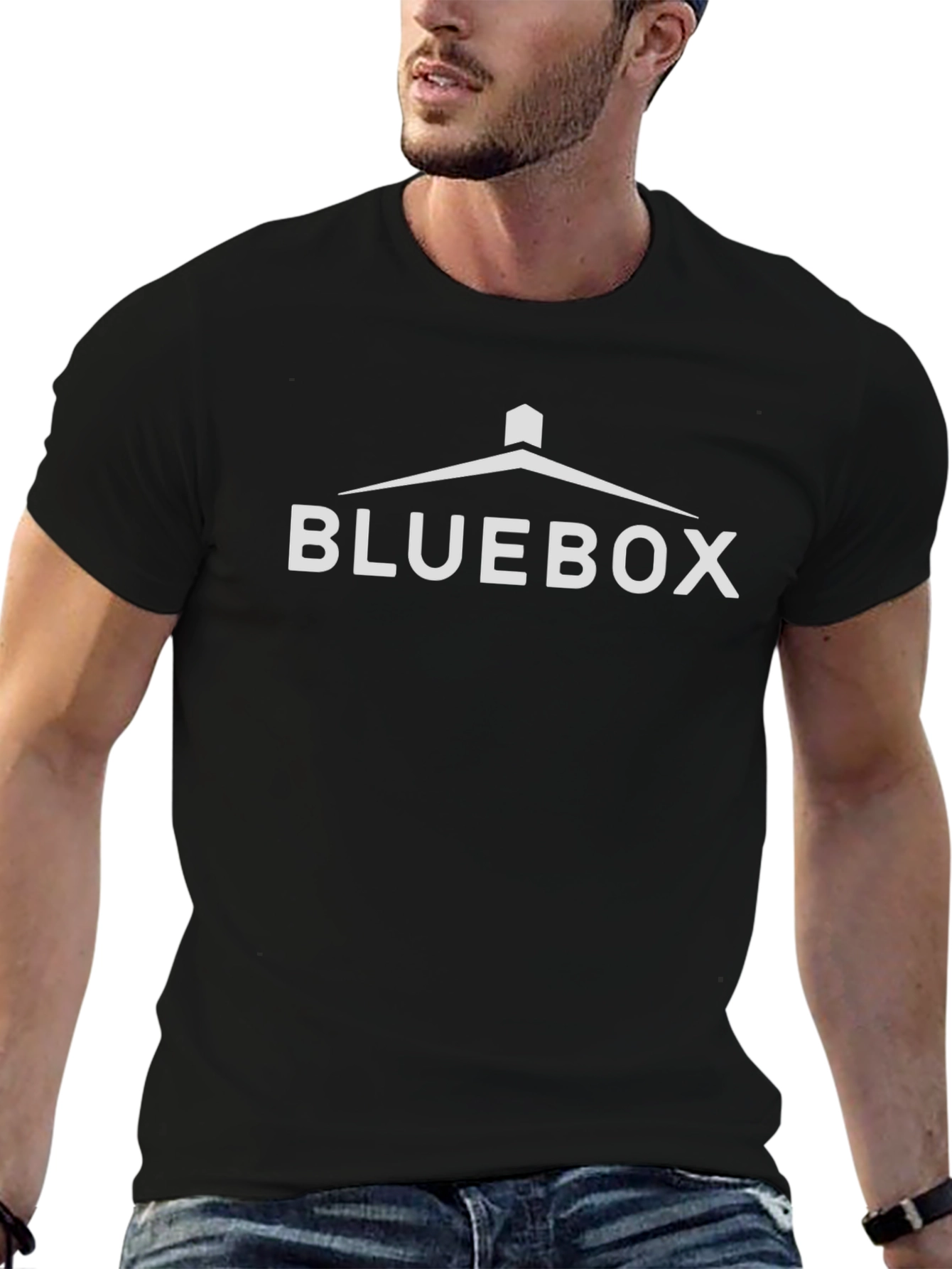 Bluebox Logo Black T-Shirt