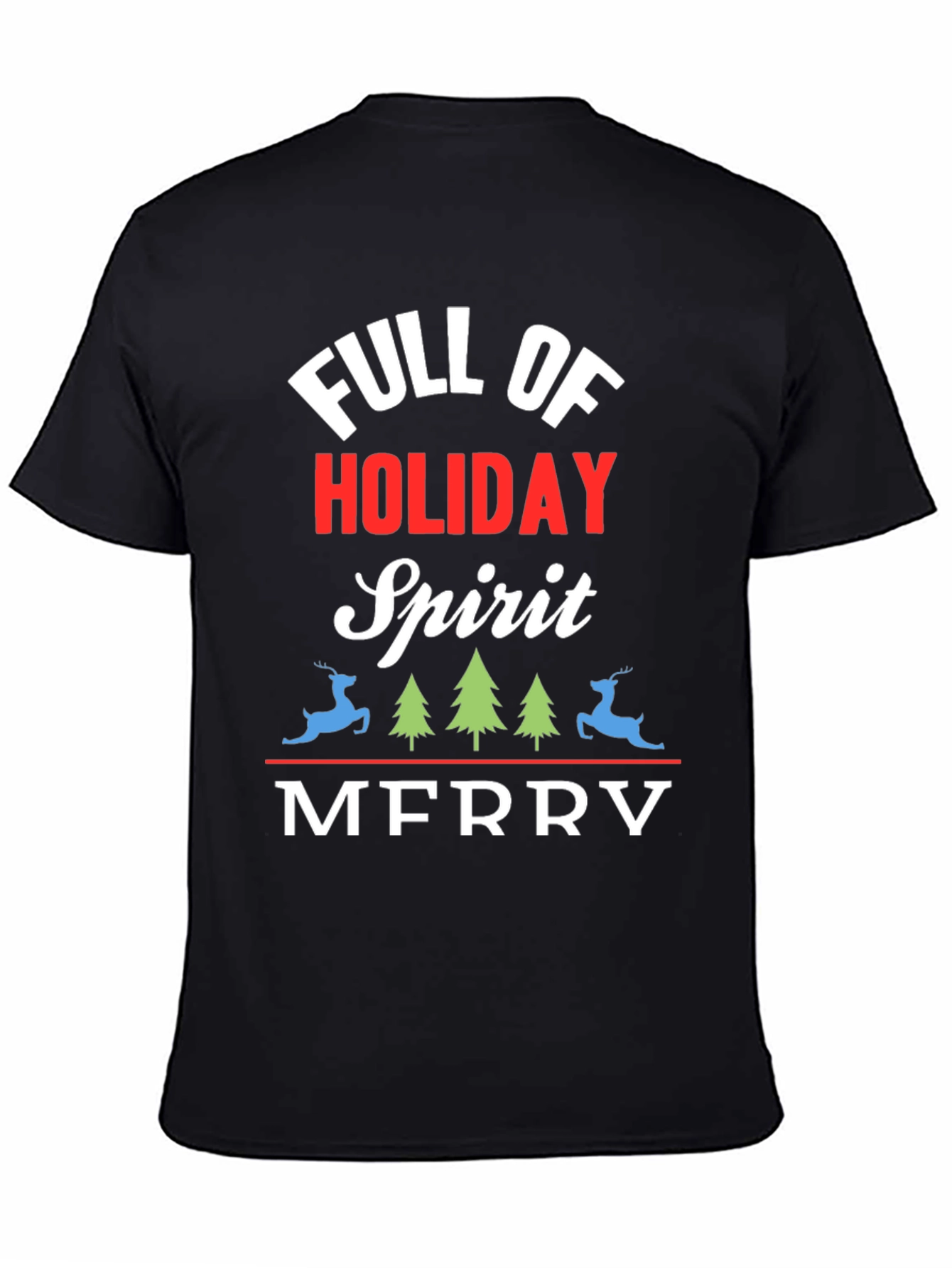Holiday Spirit T-Shirt - Festive Christmas Tee