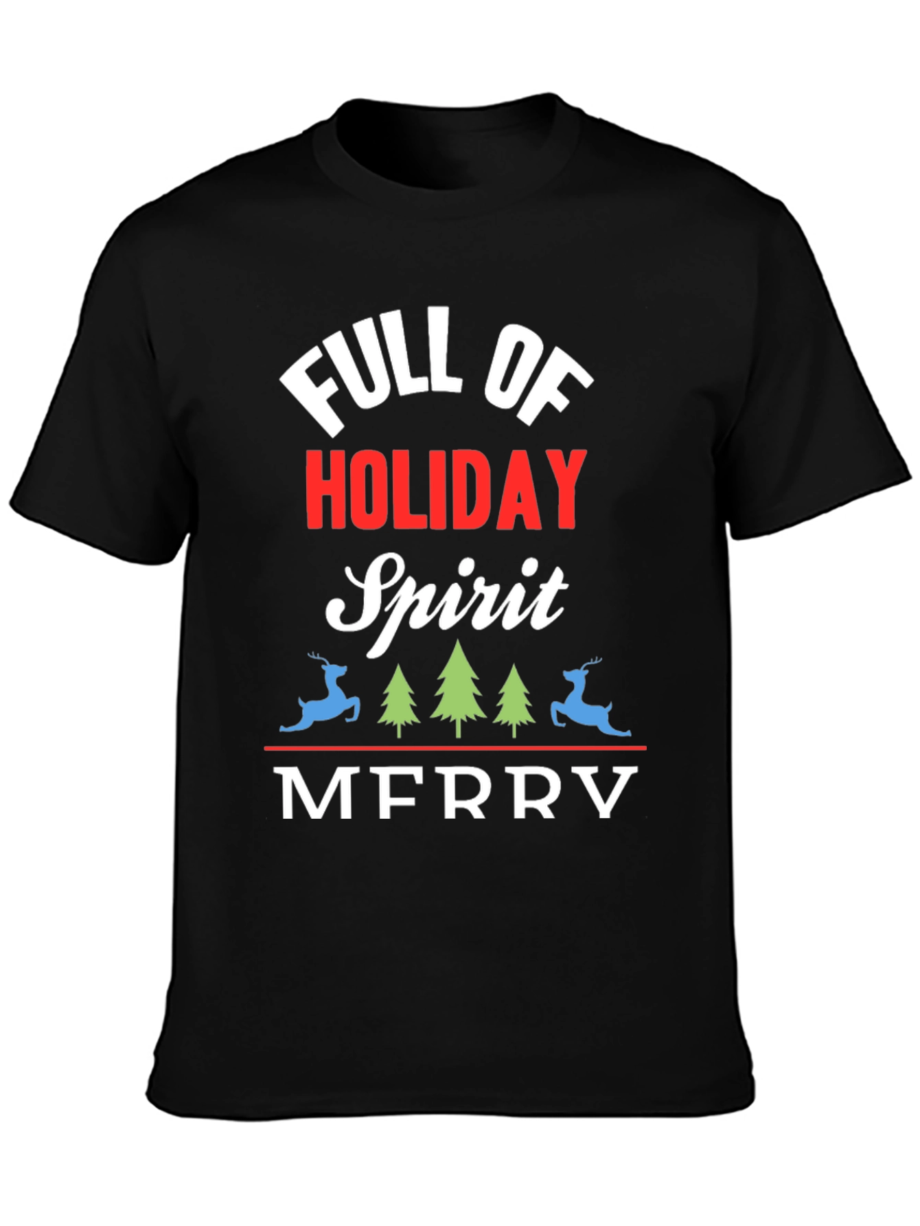 Holiday Spirit T-Shirt - Festive Christmas Tee