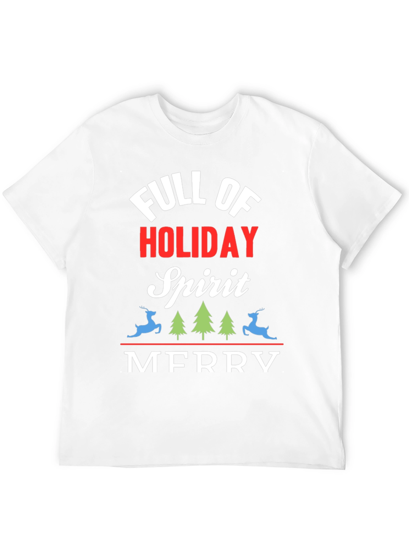 Holiday Spirit T-Shirt - Festive Christmas Tee