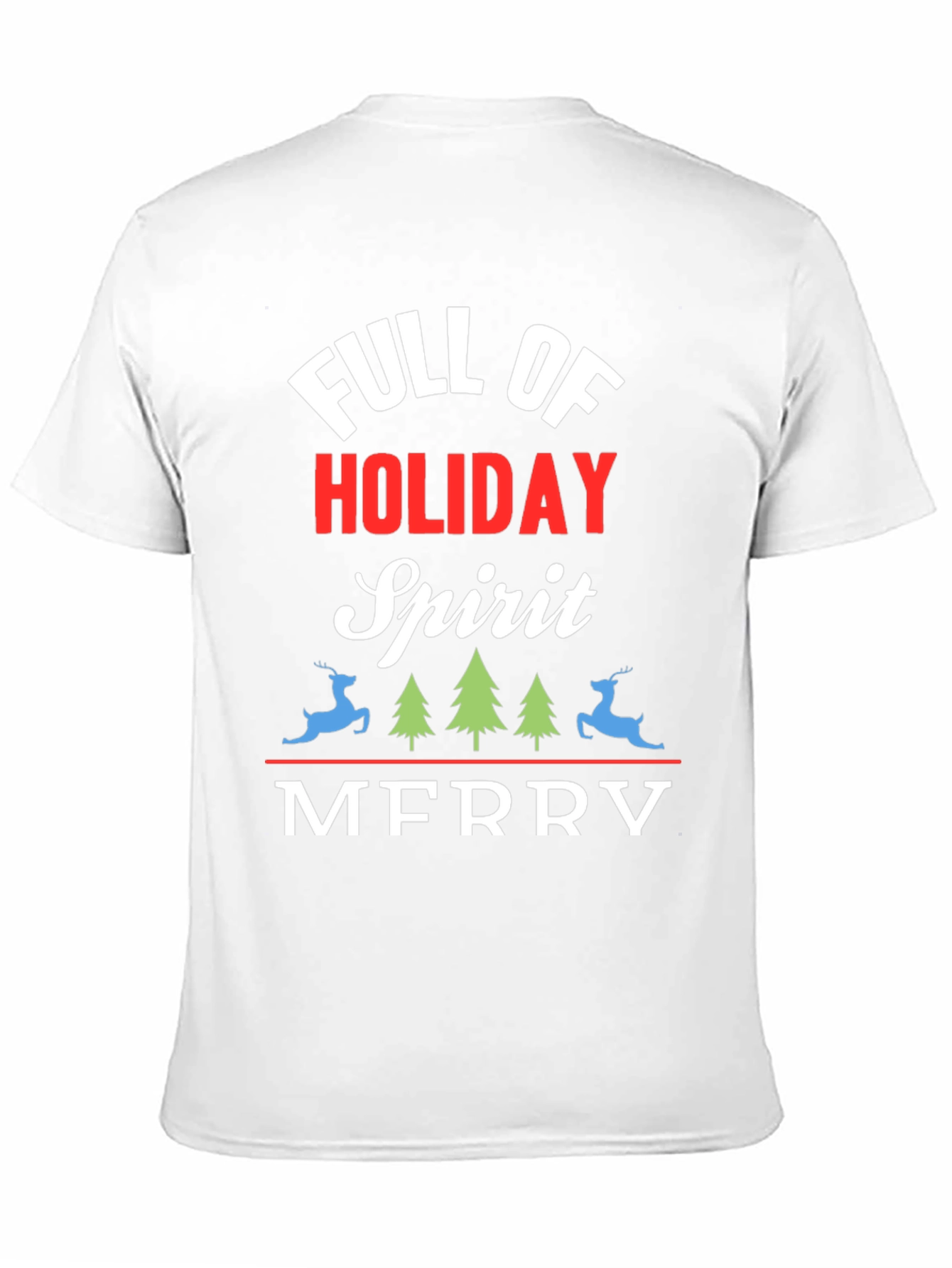 Holiday Spirit T-Shirt - Festive Christmas Tee