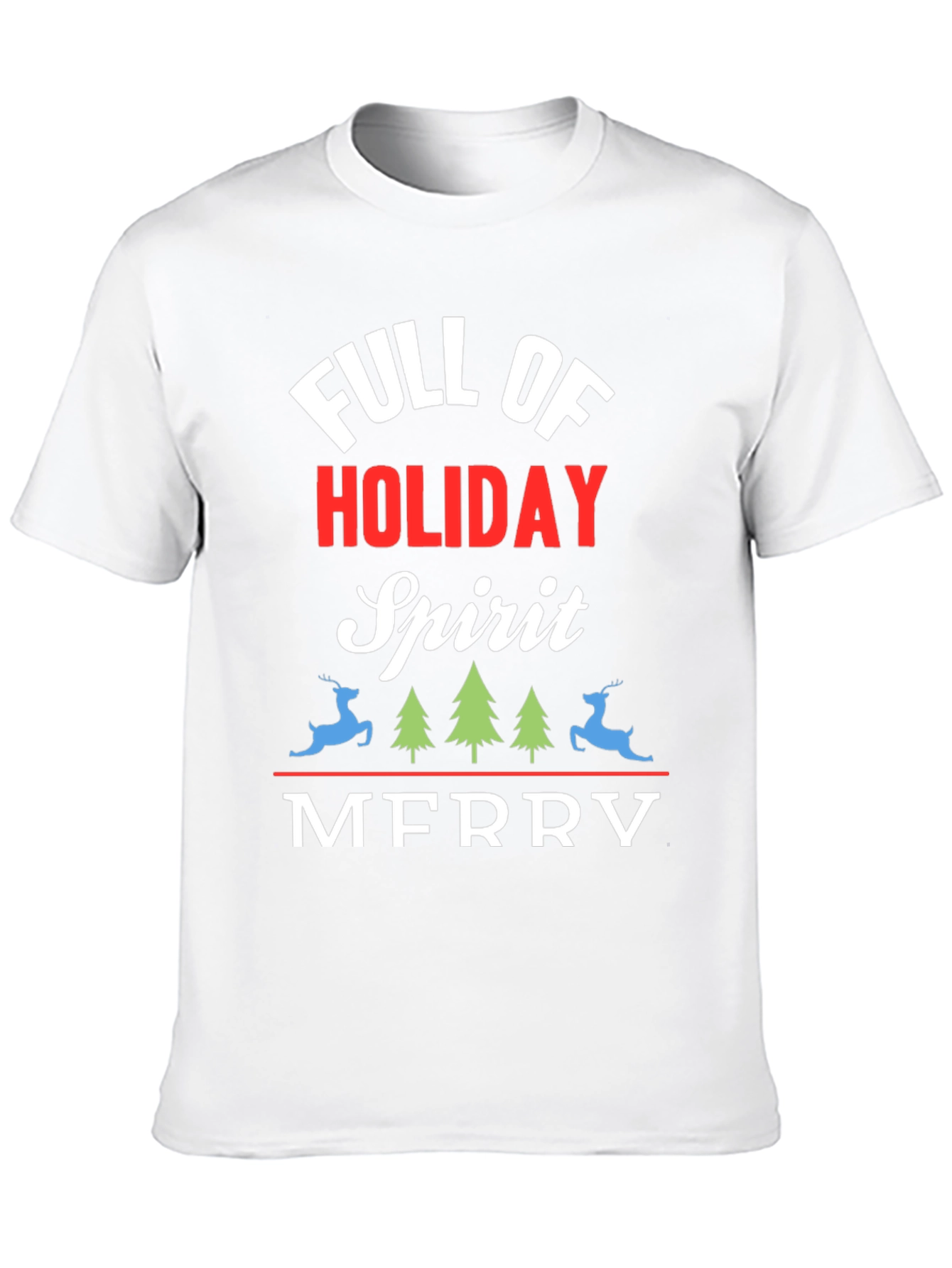 Holiday Spirit T-Shirt - Festive Christmas Tee