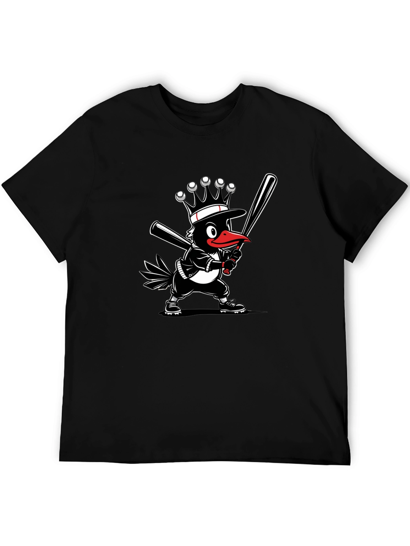 Baseball Crow T-Shirt