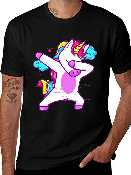 Dabbing Unicorn Graphic Tee - Fun & Unique T-Shirt
