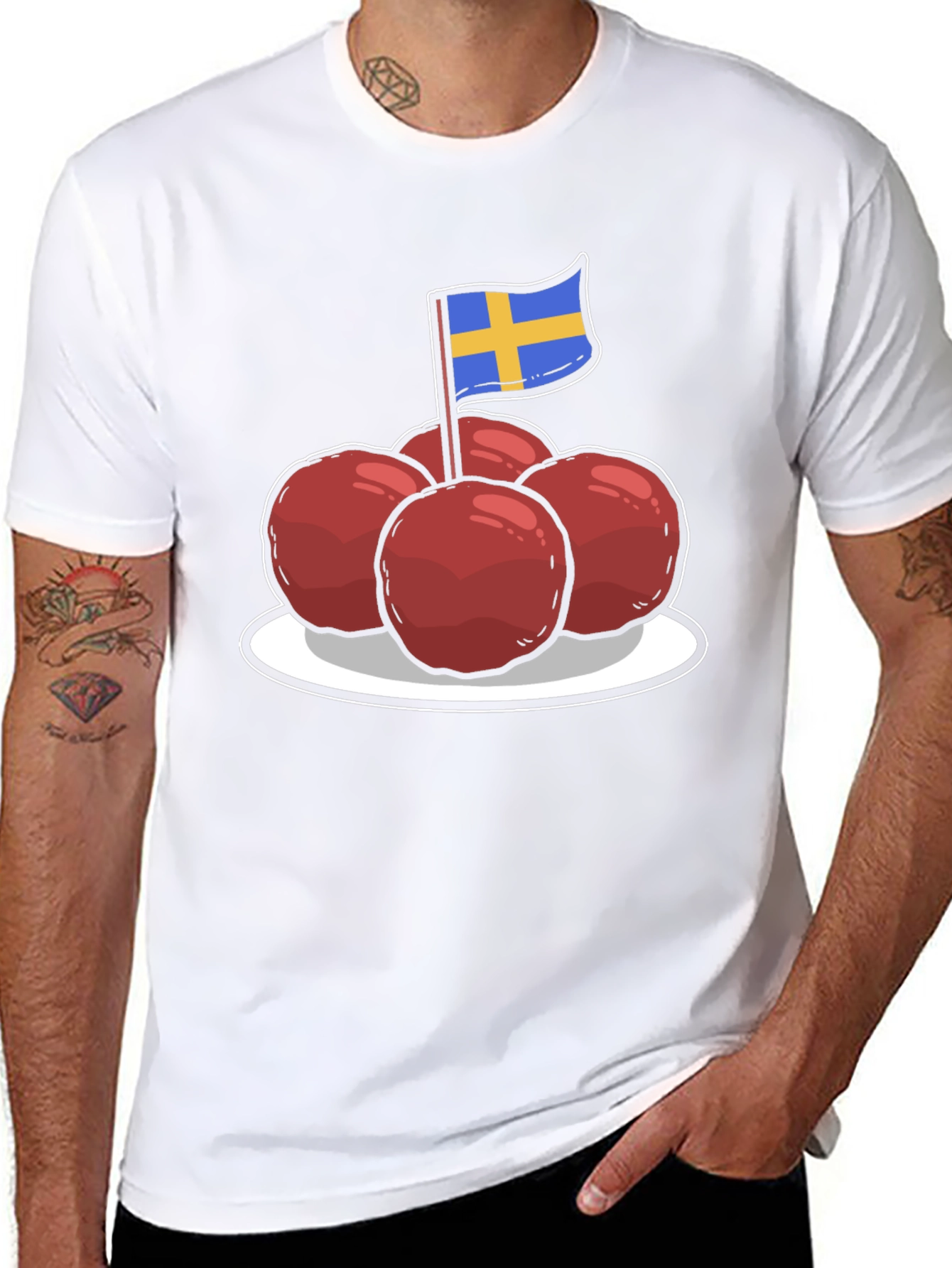 Swedish Meatballs T-Shirt - Foodie Fashion