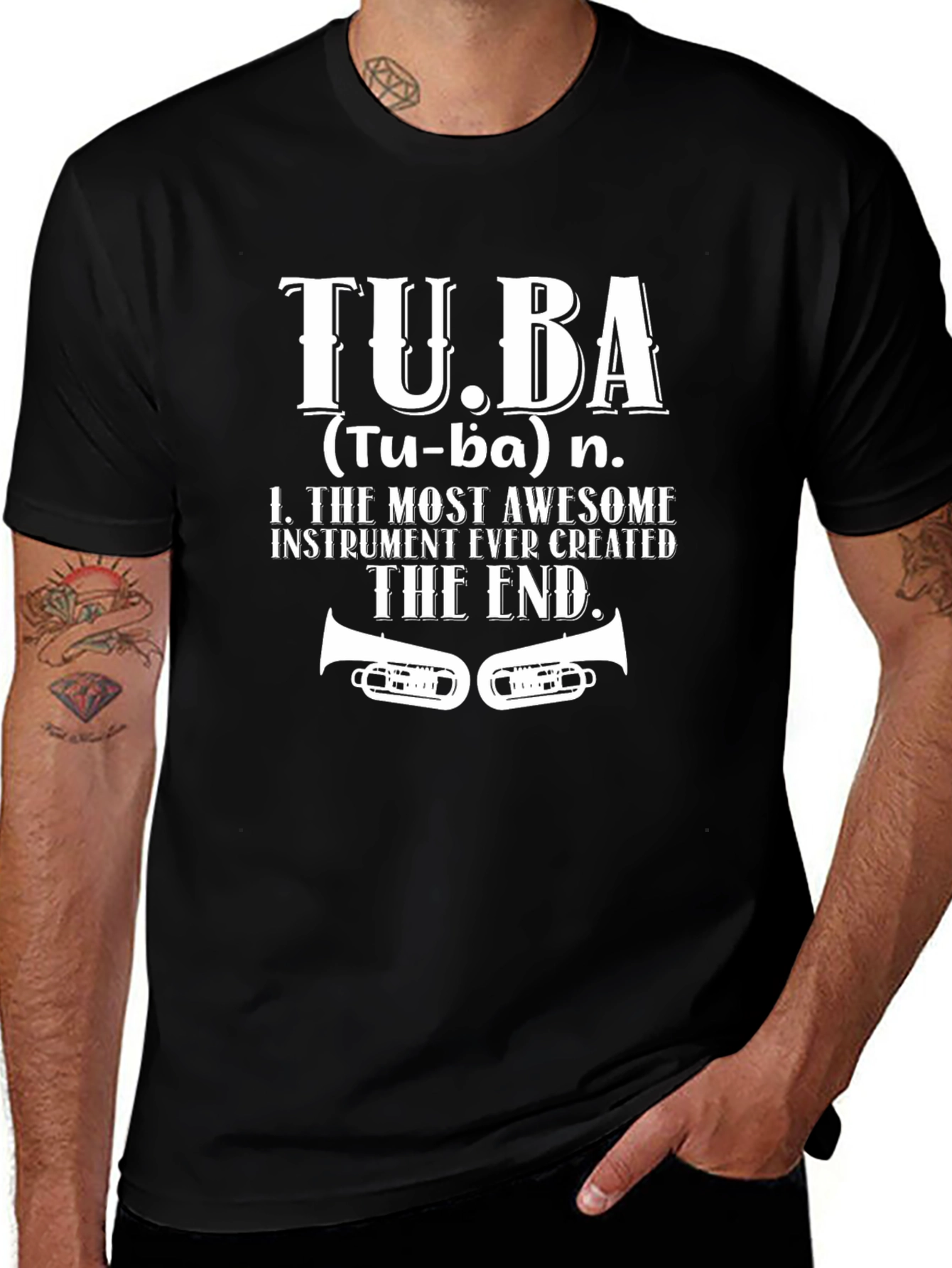 Awesome Tuba Instrument T-Shirt