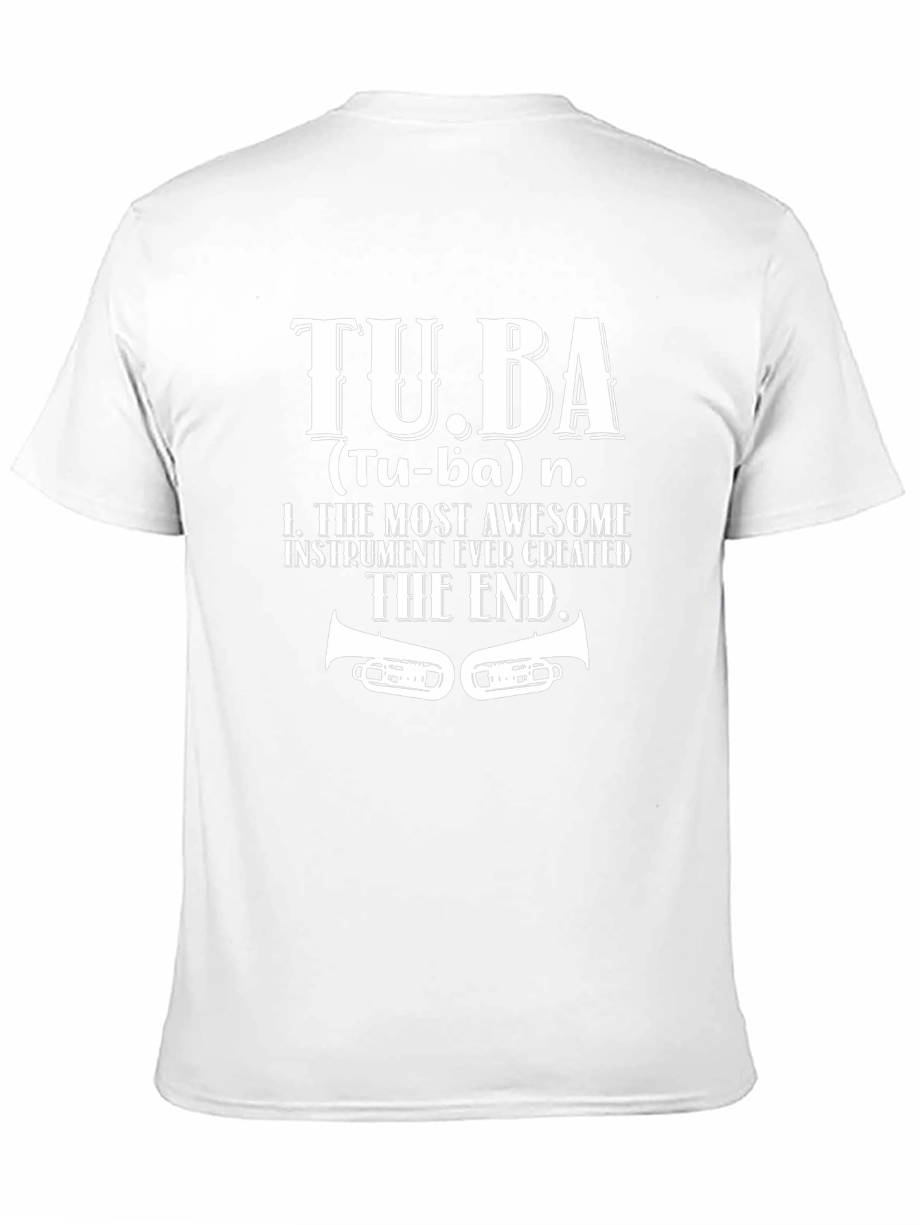 Awesome Tuba Instrument T-Shirt