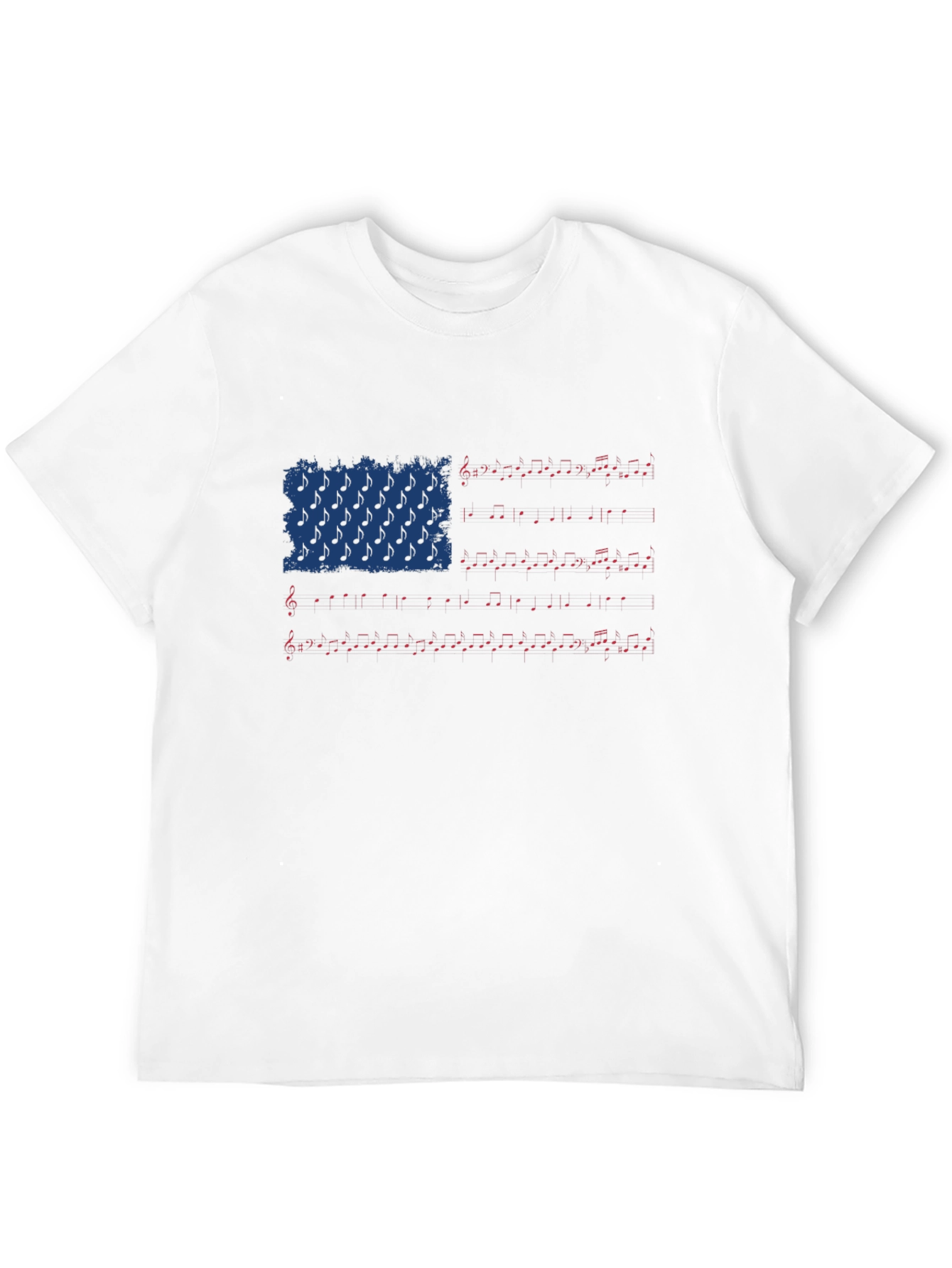 Musical Flag Graphic Tee