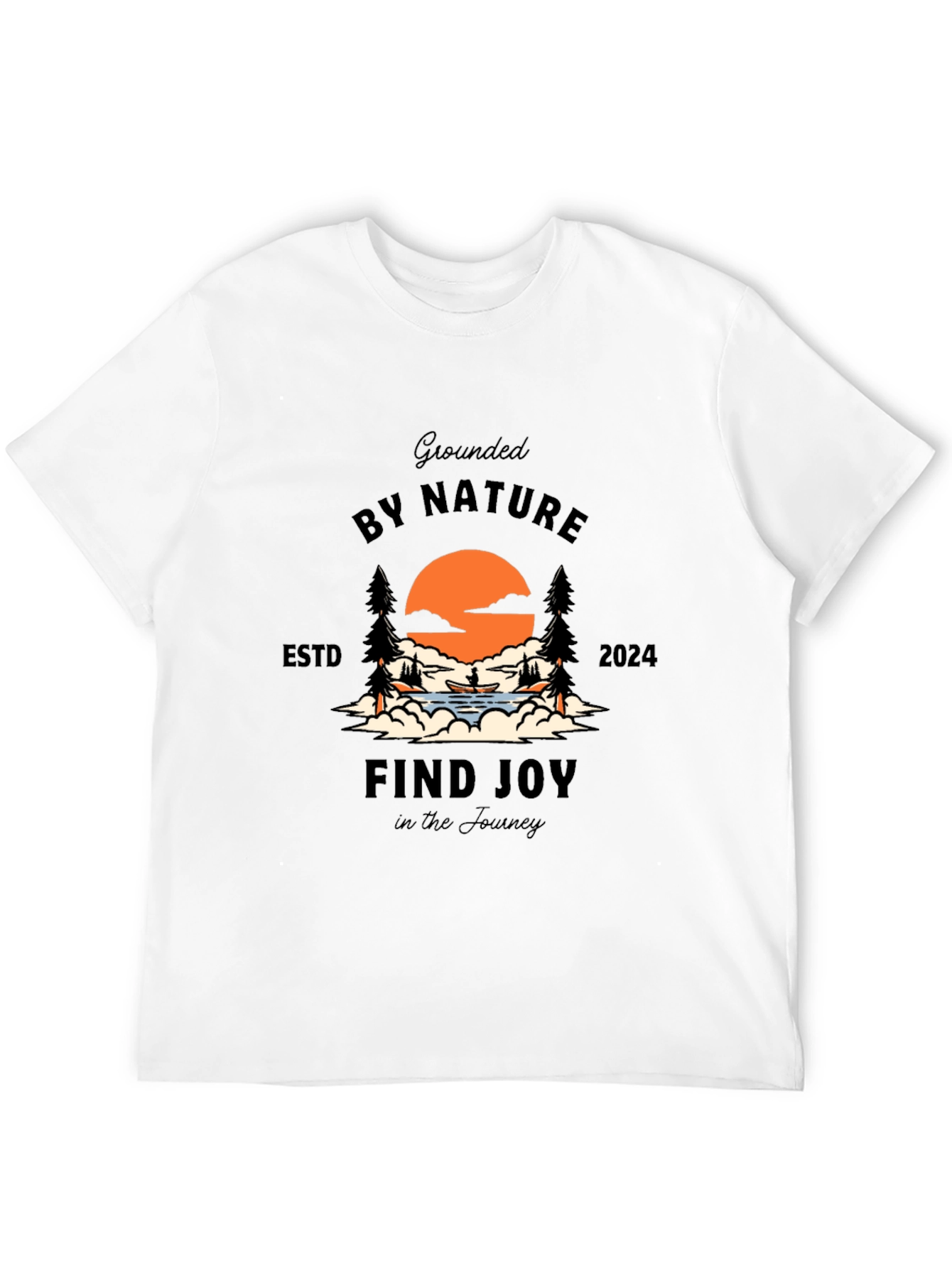 Grounded by Nature Tee: Find Joy in the Journey