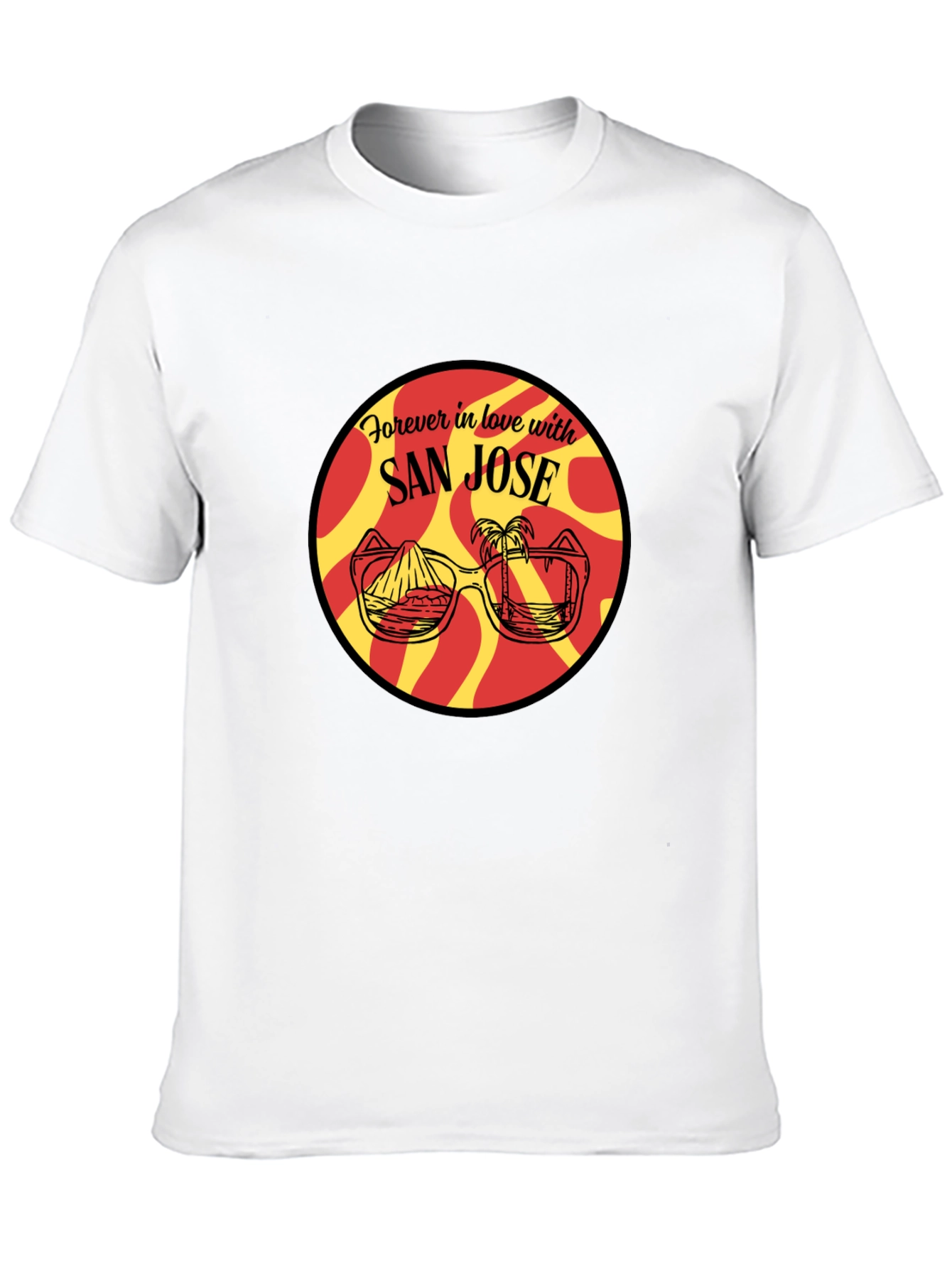 San Jose T-Shirt: Forever in Love Graphic Tee