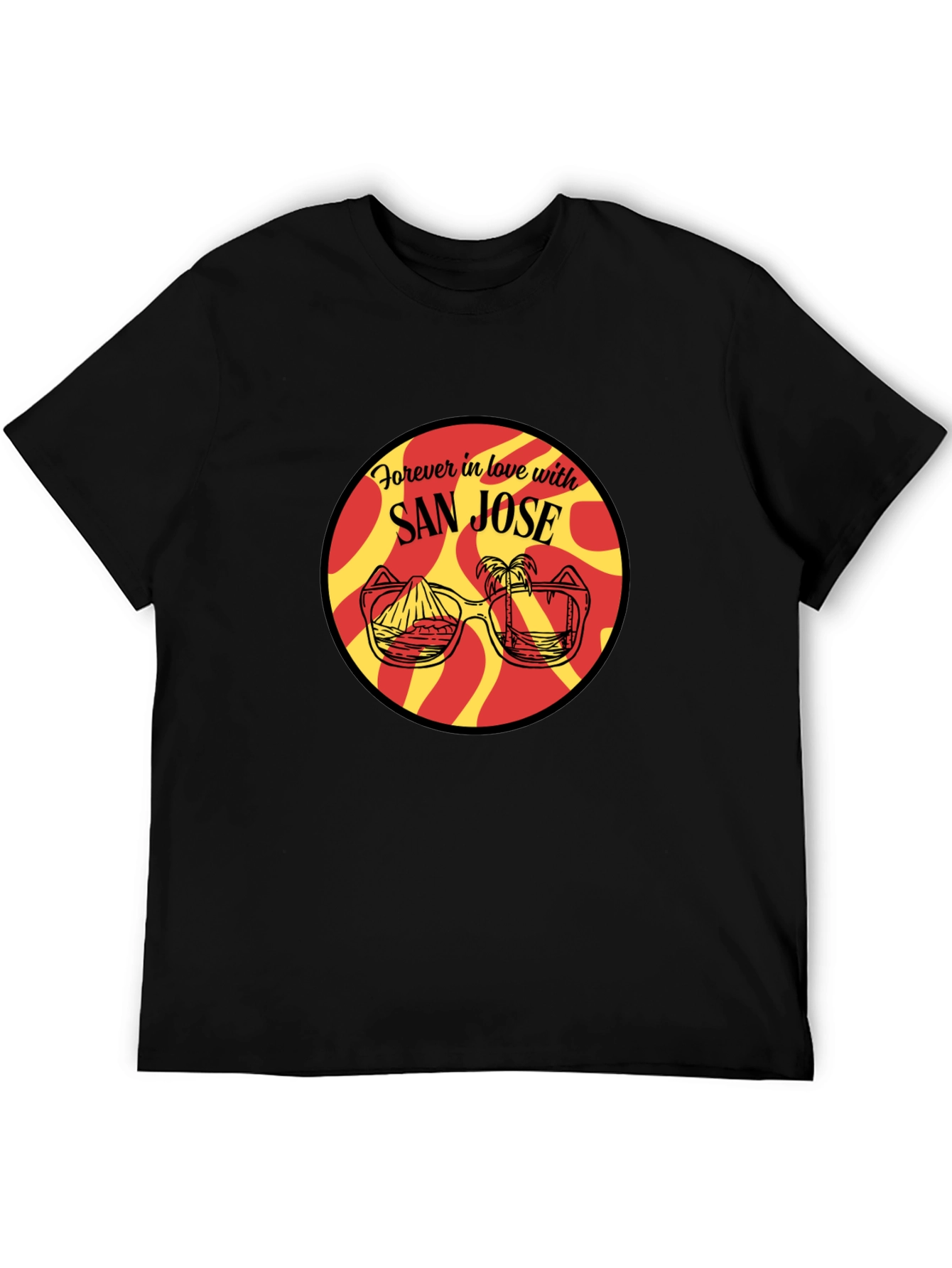 San Jose T-Shirt: Forever in Love Graphic Tee