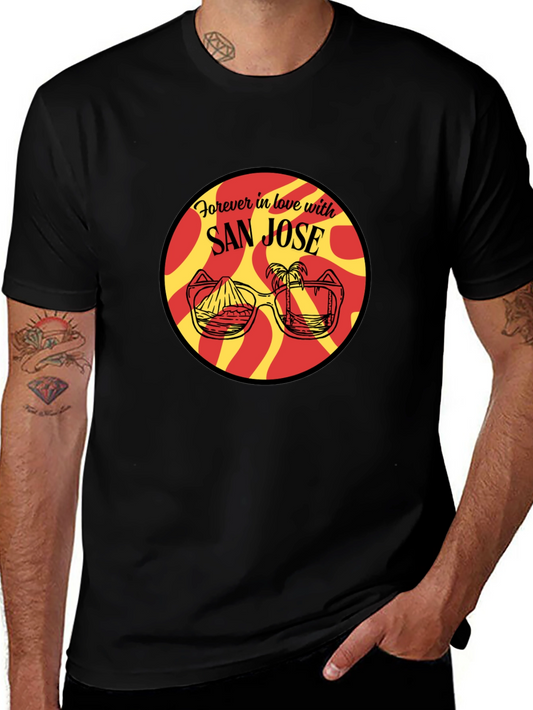 San Jose T-Shirt: Forever in Love Graphic Tee
